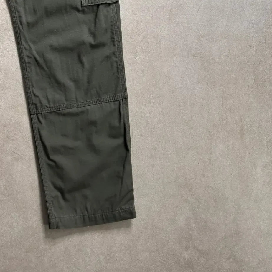 Vintage Carhartt Olive Cargo Pants - 38x44 Bottom Right