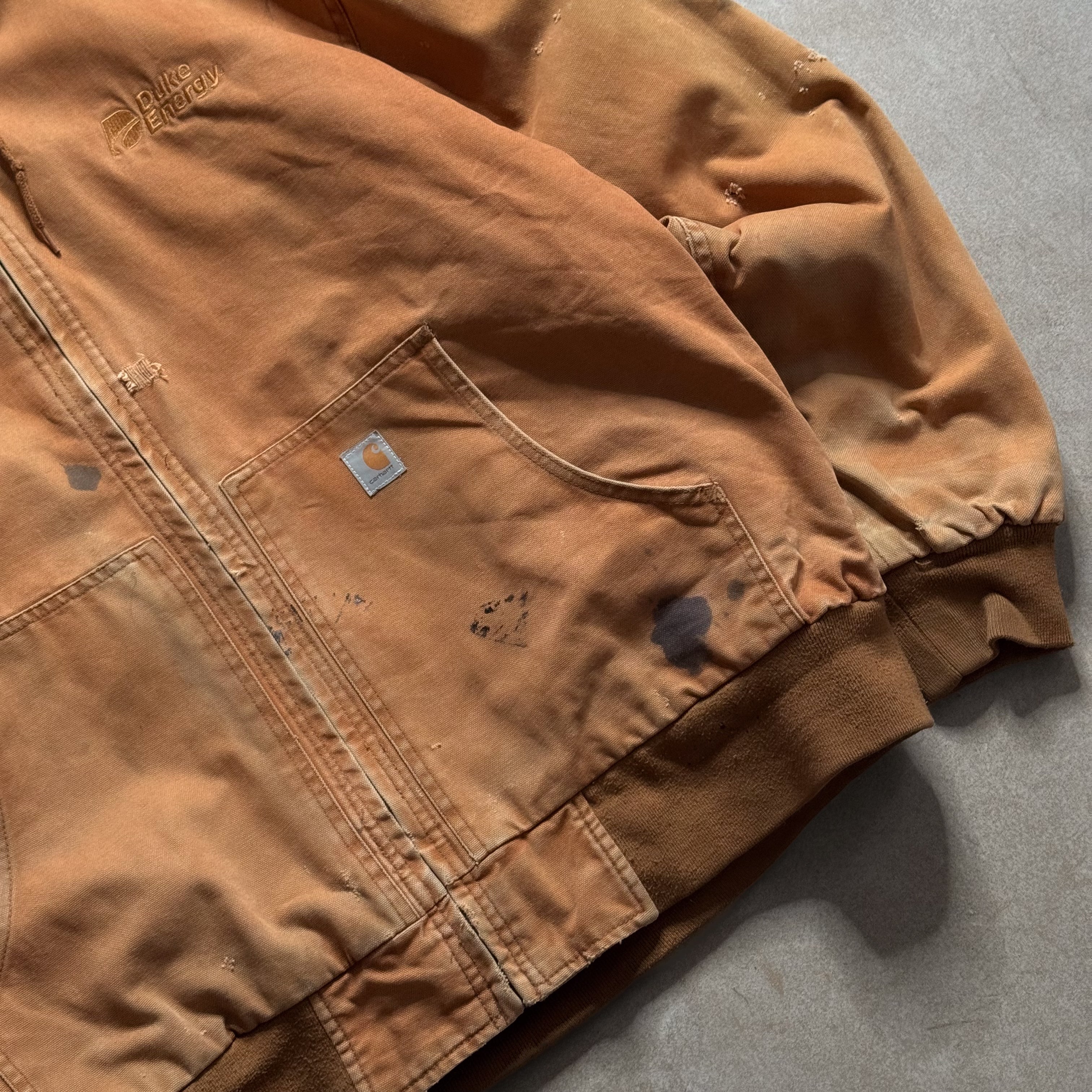 Tan cheapest Carhartt Jacket