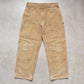 Vintage Carhartt Tan Double Knee Pants - 33in sullivansvintage