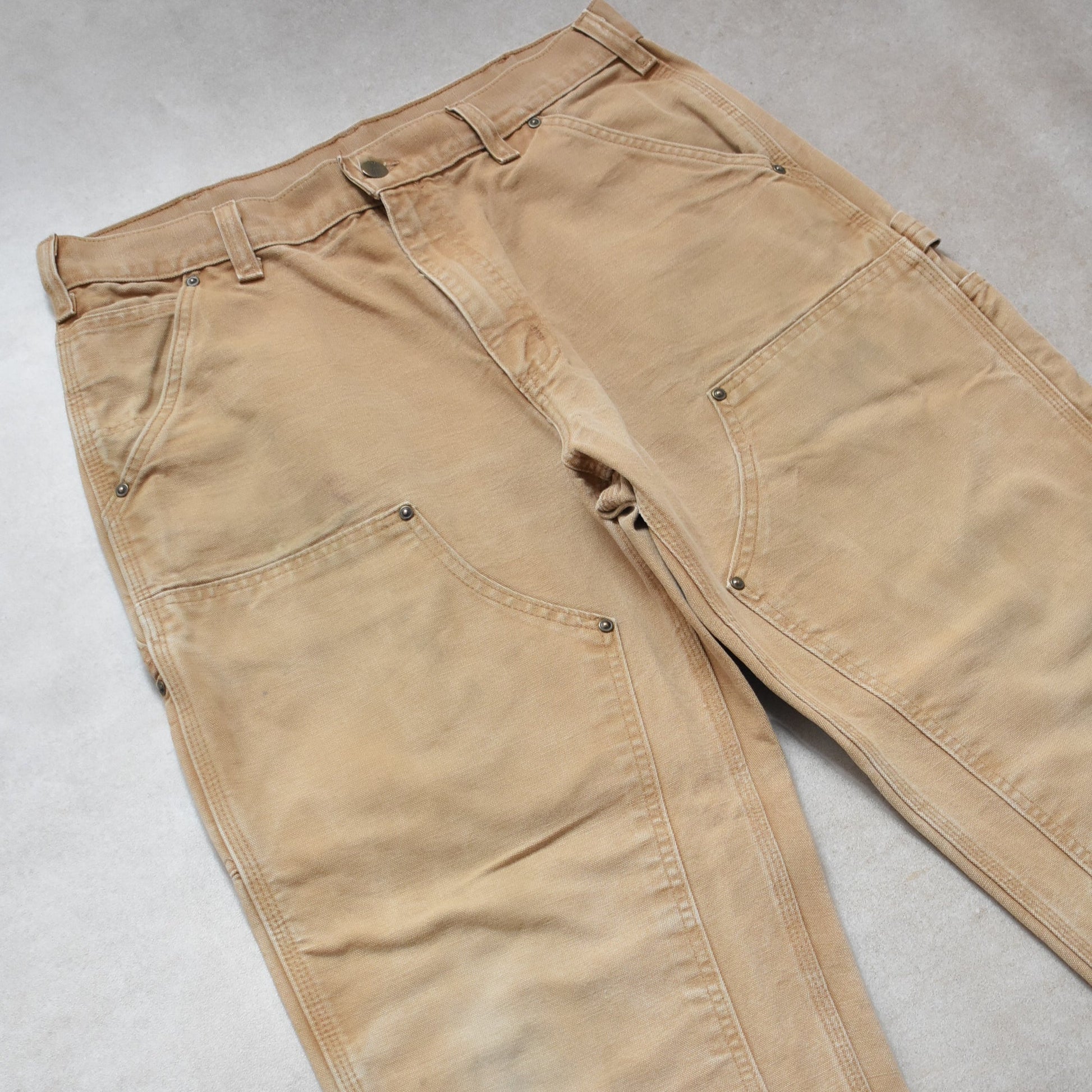 Vintage Carhartt Tan Double Knee Pants - 33in sullivansvintage