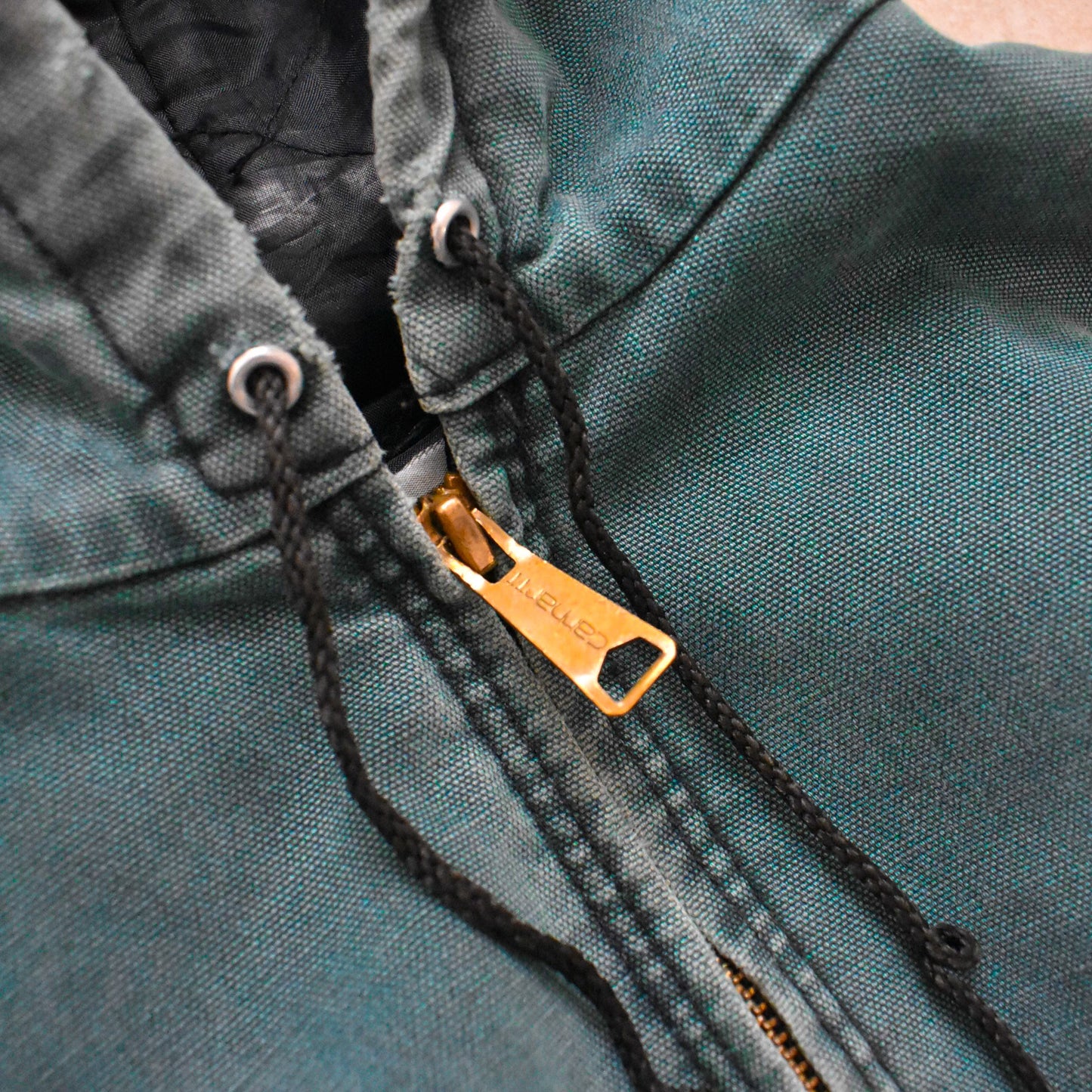 Vintage Carhartt Teal Active Hoodie Jacket - S sullivansvintage