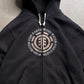 Vintage ELEMENT Black Hoodie - M