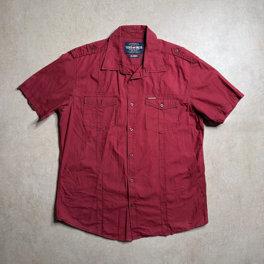 Vintage Ecko Unltd Red Shirt - S Ecko Unltd