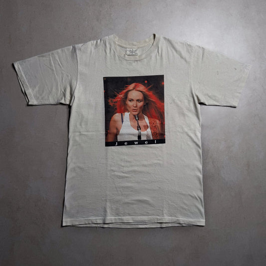 Vintage Ecosport White 2002 'Jewel This Way Tour" Merch T-shirt