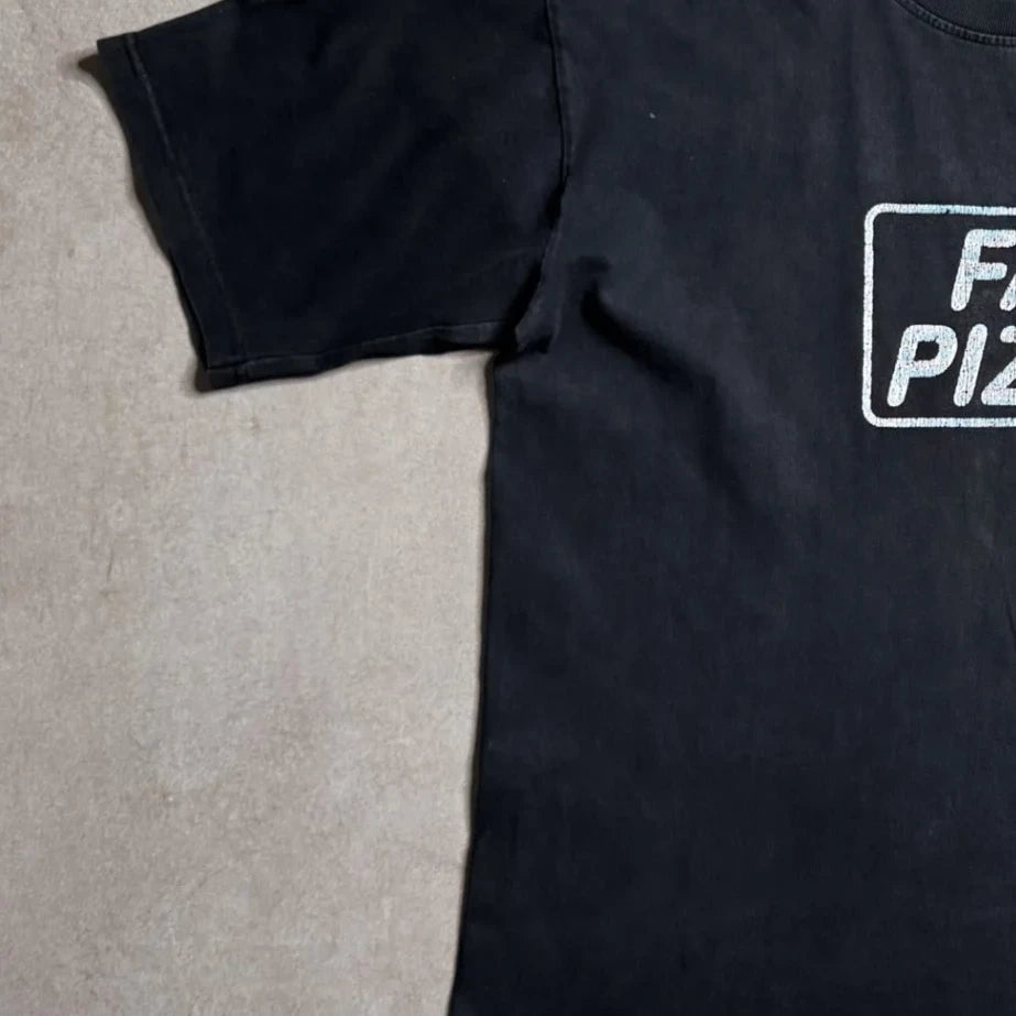 Vintage Fat Pizza T-Shirt - M