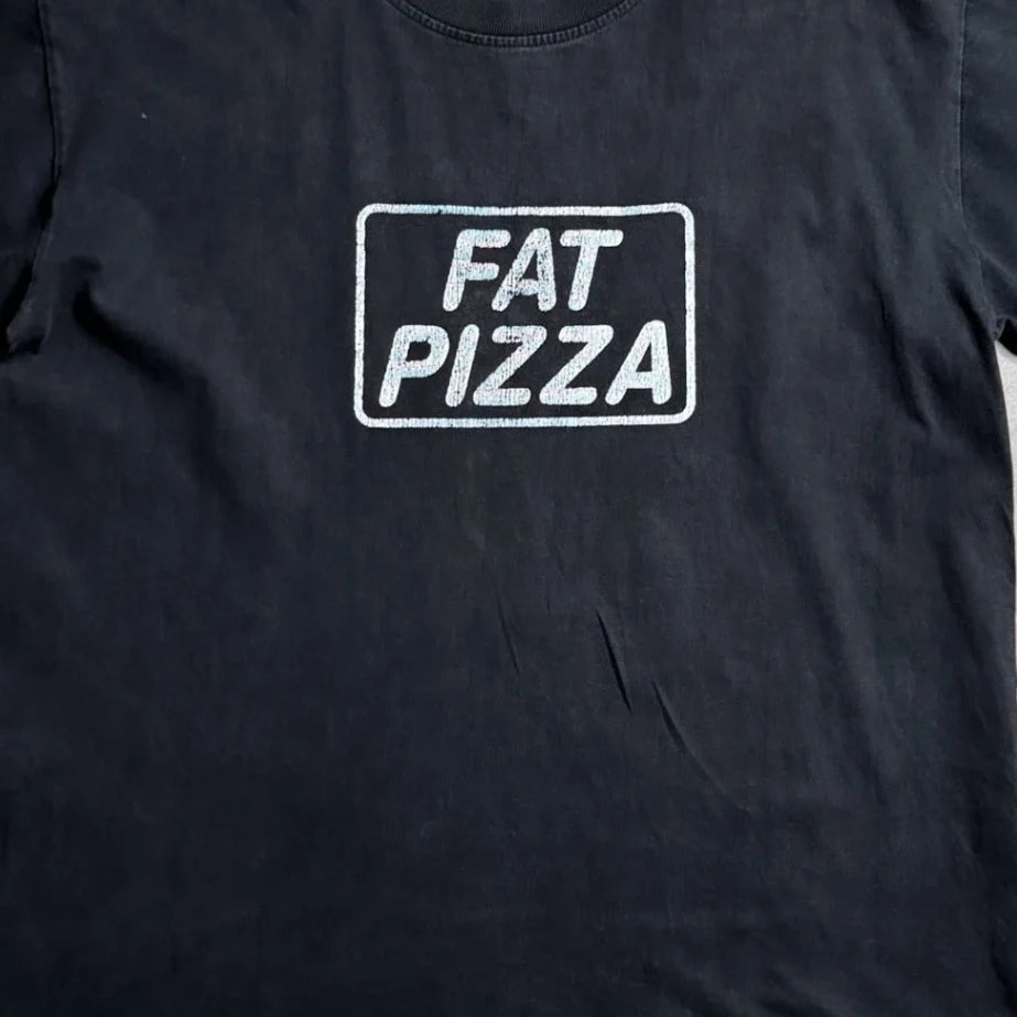 Vintage Fat Pizza T-Shirt - M