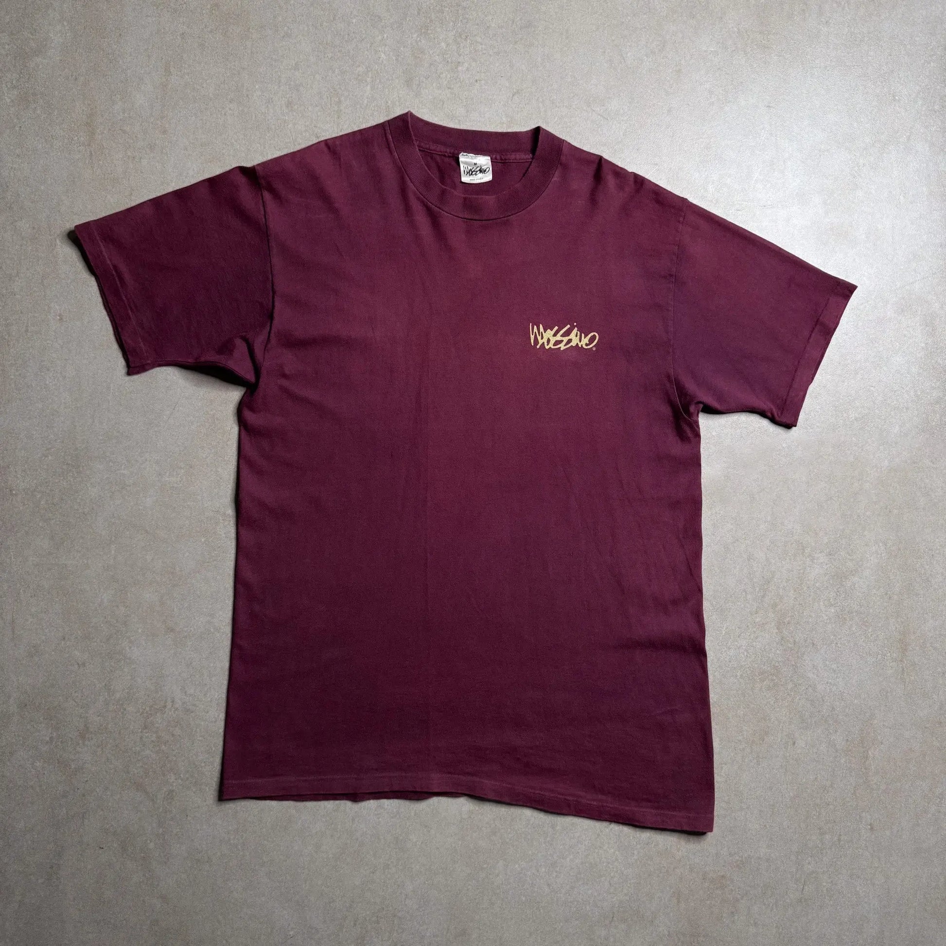 Vintage Mossimo Burgandy T-shirt - XS Mossimo