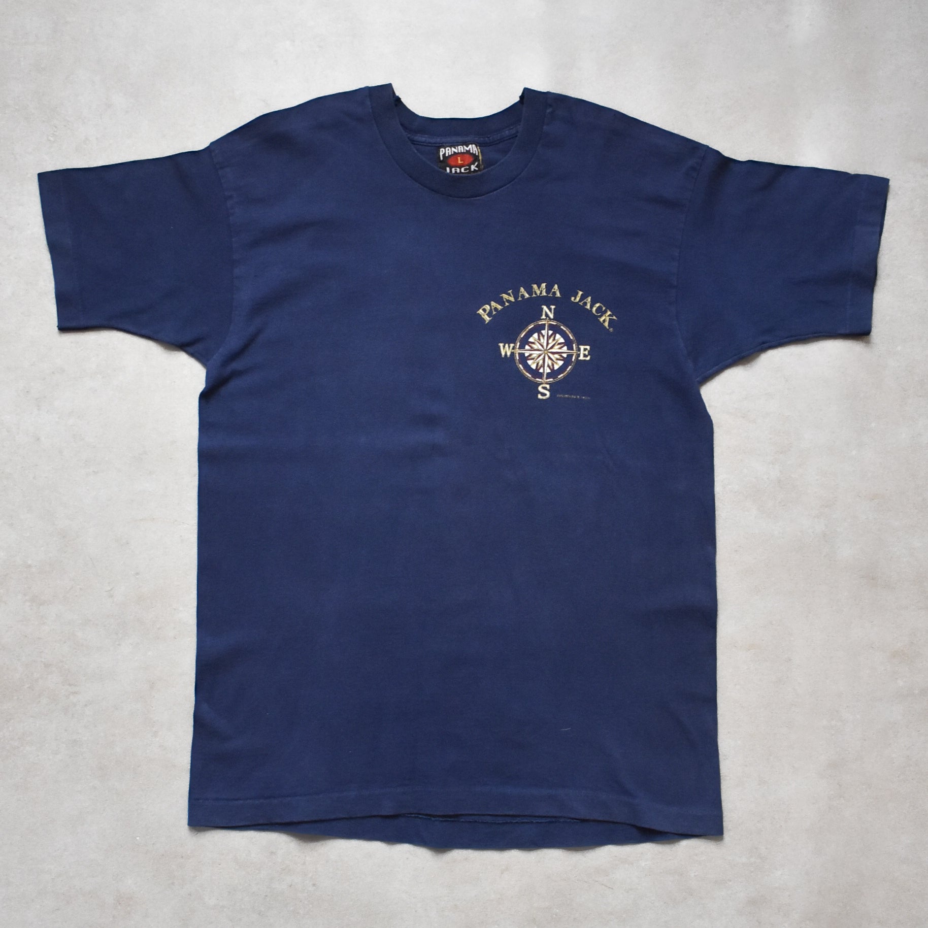 Vintage Panama Jack Navy T Shirt - L sullivansvintage