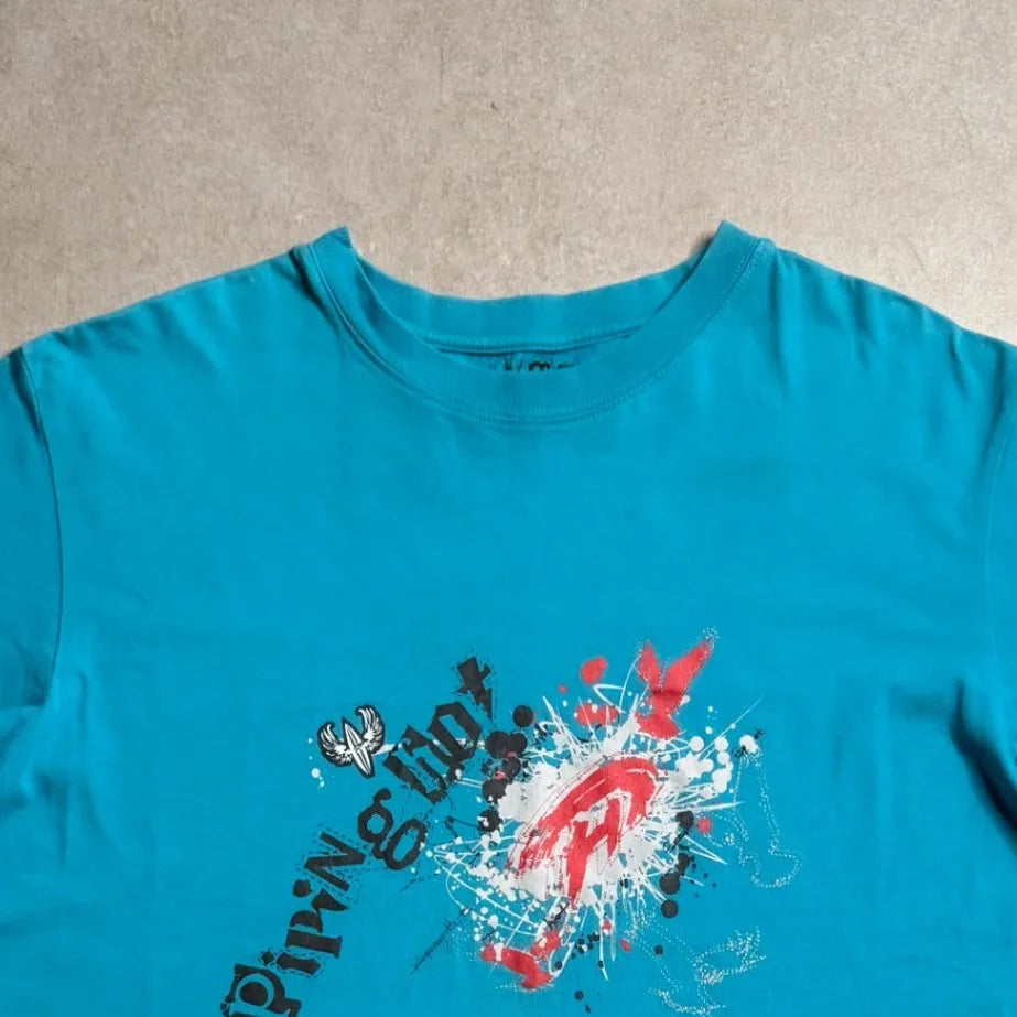 Vintage Pipinghot Spray Graphic T-Shirt- L