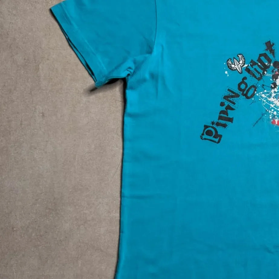 Vintage Pipinghot Spray Graphic T-Shirt- L