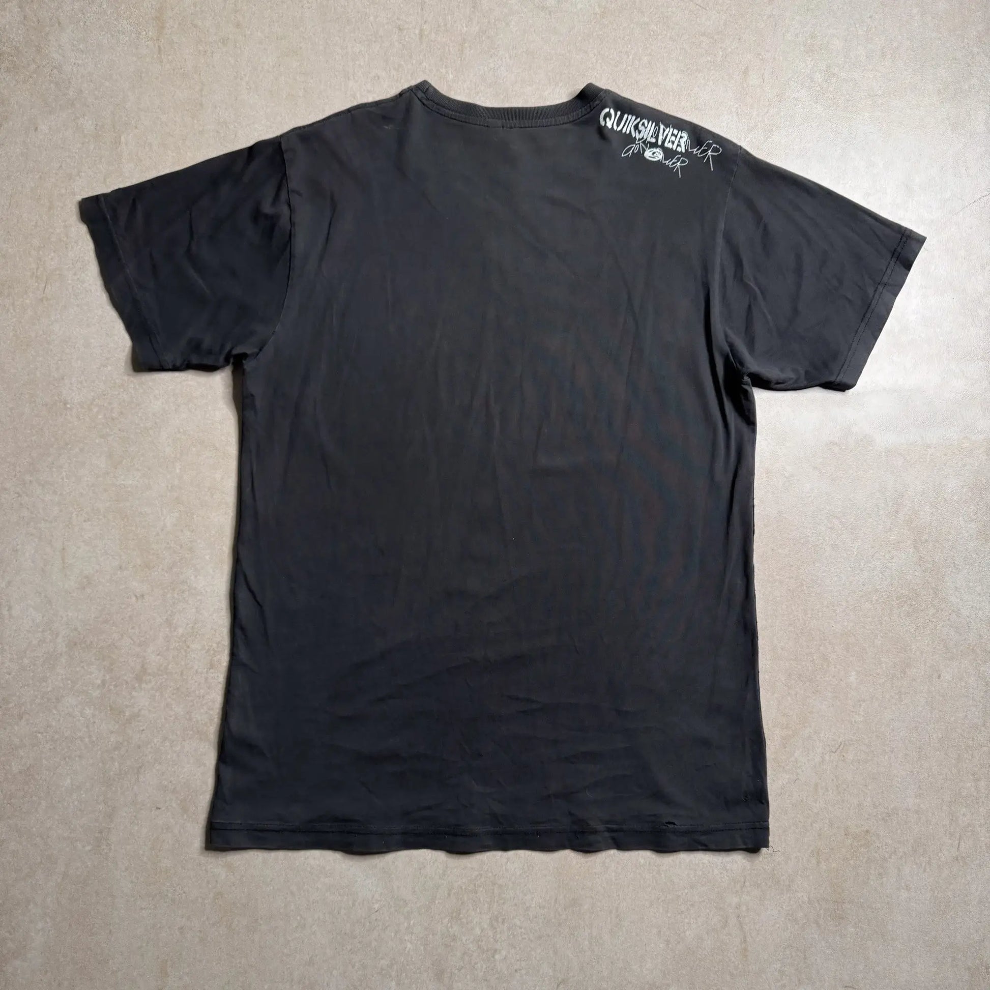 Vintage Quiksilver Black T-shirt - S Quiksilver