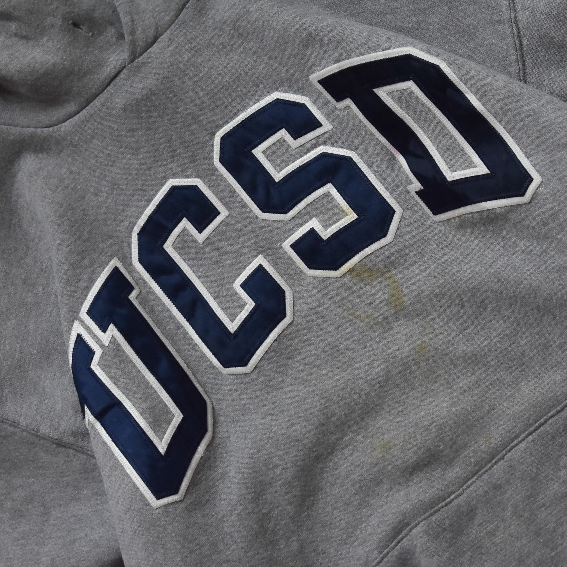 Vintage Russel Athletic UCSD Grey Hoodie - M sullivansvintage