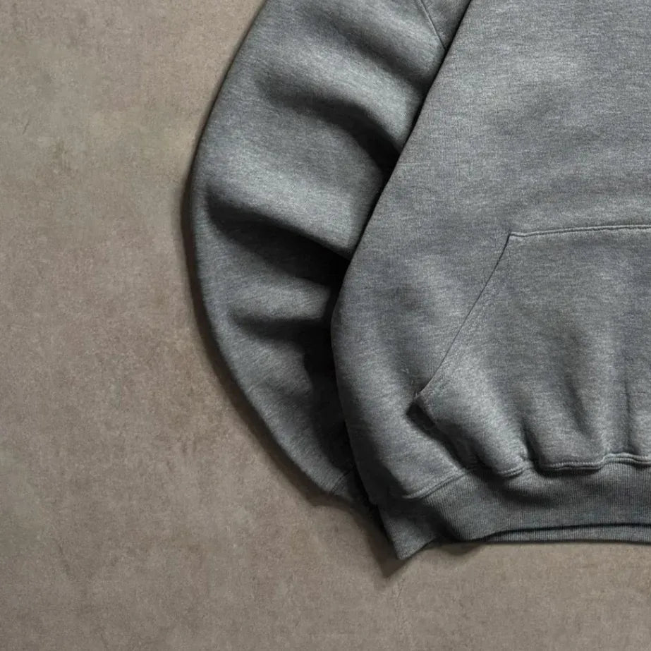 Vintage Russell Athletic Gray Hoodie - M Bottom Left