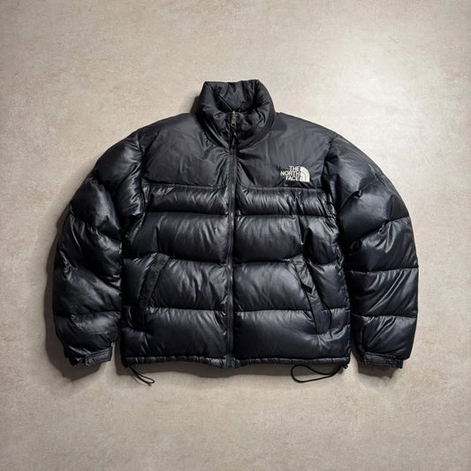 Vintage The North Face Black Nuptse 700 Jacket - S