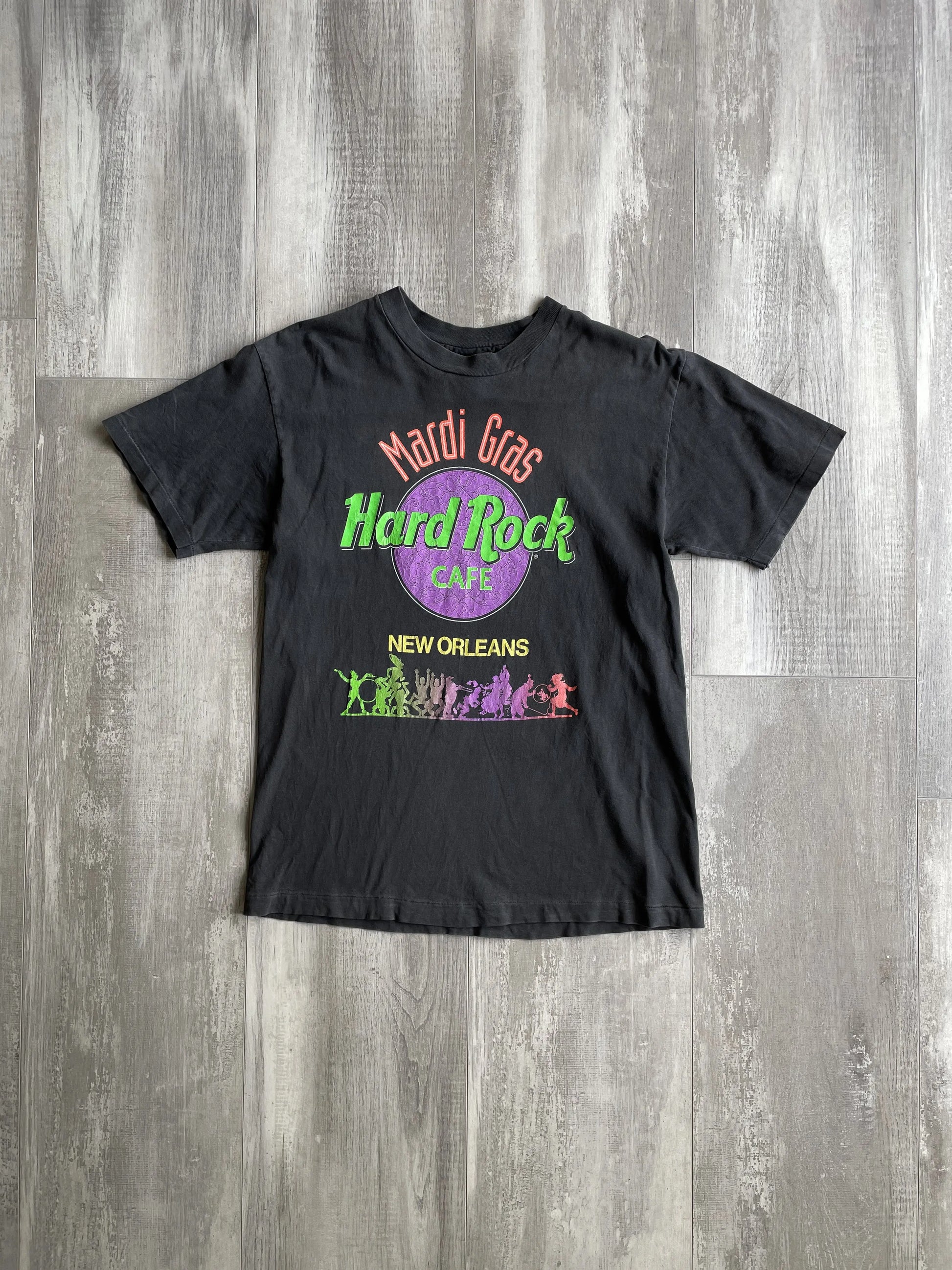1990's Hard Rock Cafe Mardi Gras Tee - M sullivansvintage