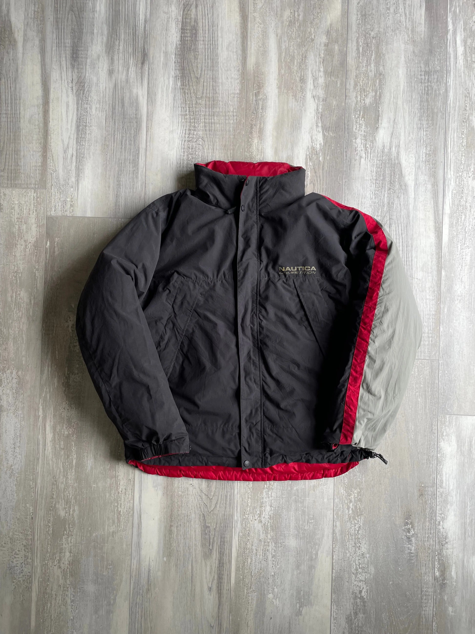 1990's Nautica Competition Reversible Puffer Jacket - L sullivansvintage