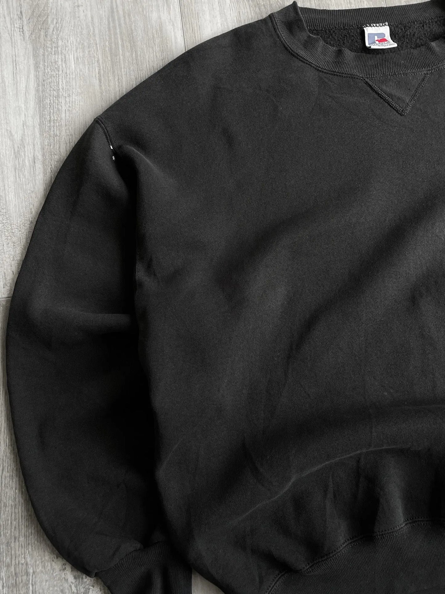 1990's Russell Athletic Black Sweatshirt - XXL sullivansvintage