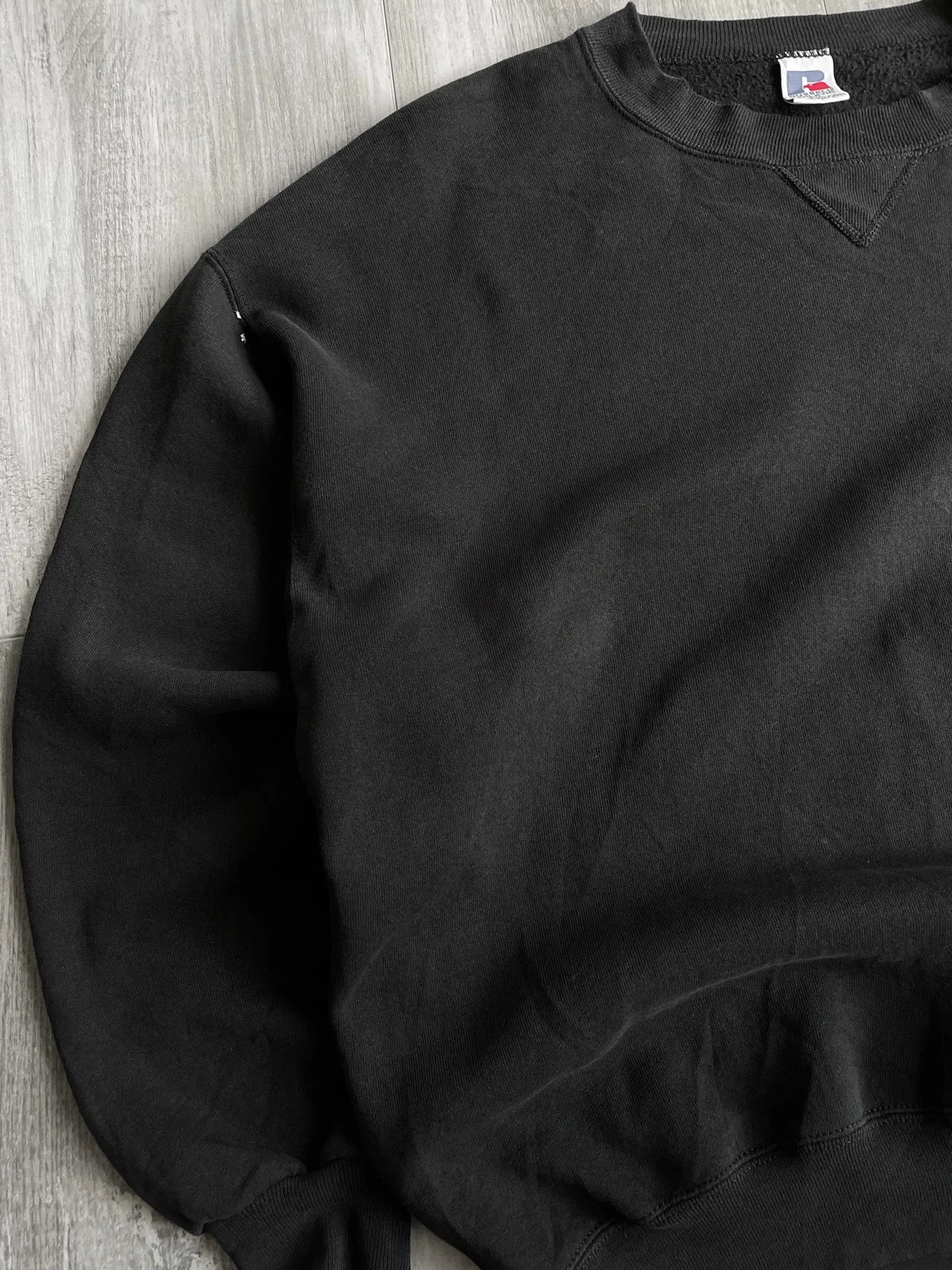 1990's Russell Athletic Black Sweatshirt - XXL sullivansvintage
