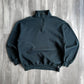 1990's Russell Athletic Forest Green Quarter Zip - XL sullivansvintage