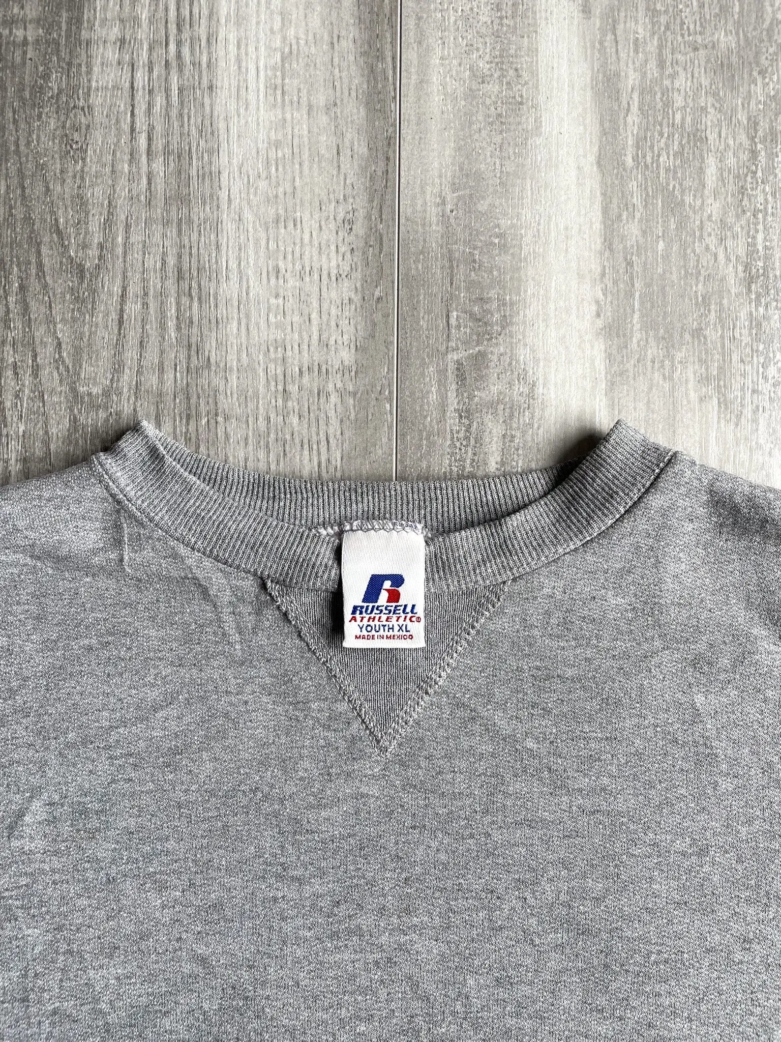 1990's Russell Athletic Grey Sweatshirt - S sullivansvintage