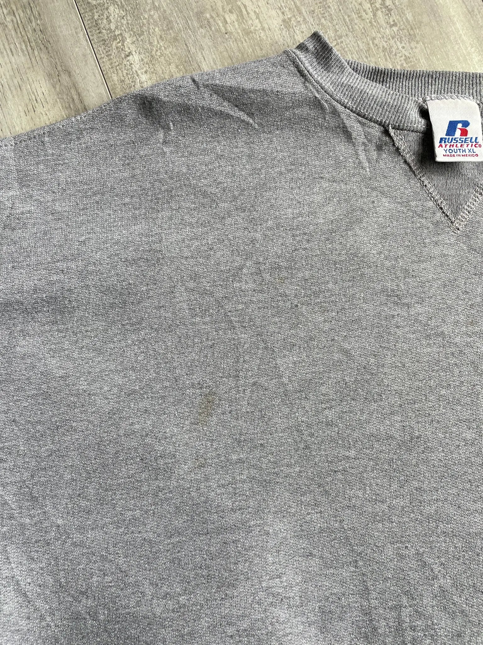 1990's Russell Athletic Grey Sweatshirt - S sullivansvintage