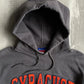 1990's Syracuse Champion Hoodie Charcoal Grey - M sullivansvintage