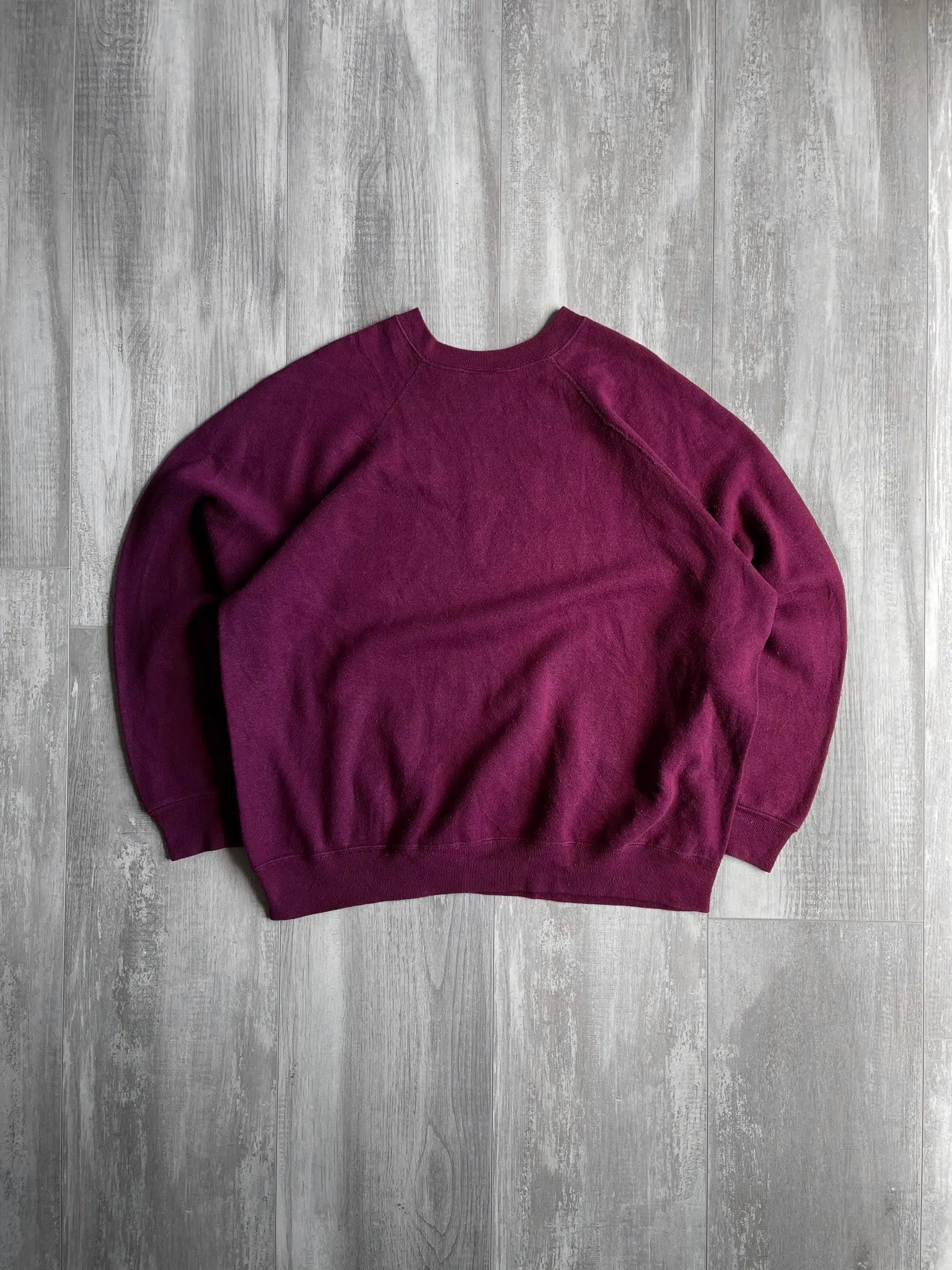 1990's Tultex Burgundy Sweatshirt - XL sullivansvintage