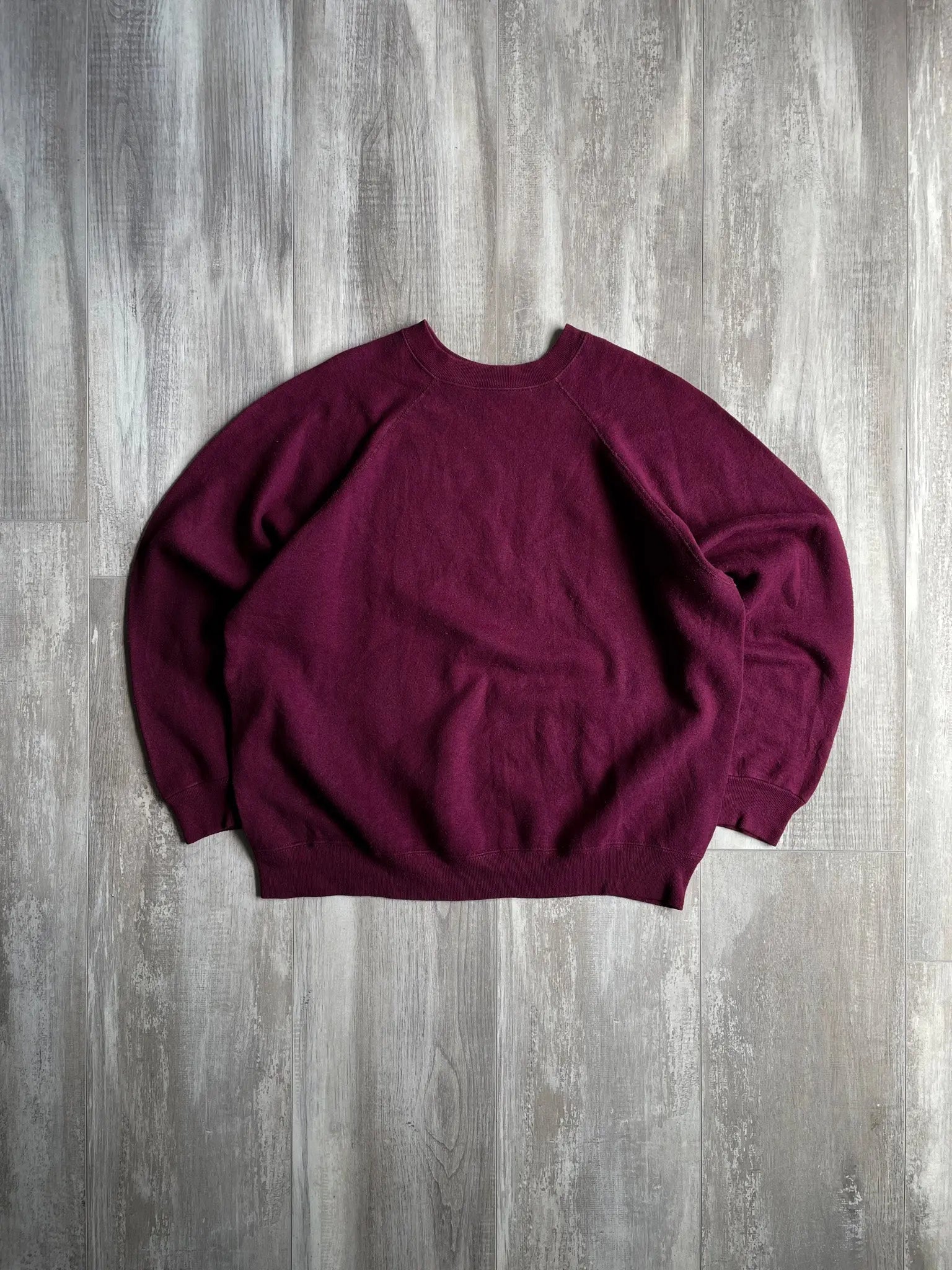 1990's Tultex Burgundy Sweatshirt - XL sullivansvintage