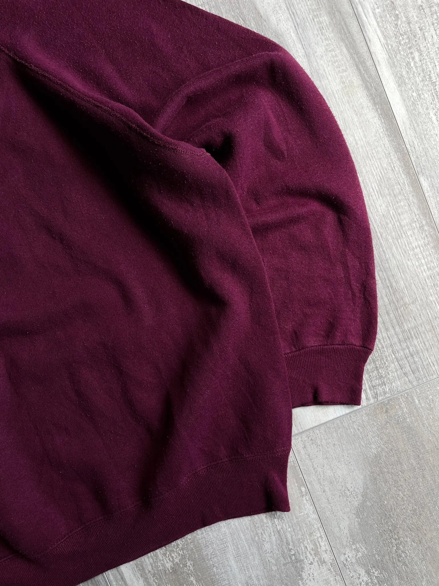 1990's Tultex Burgundy Sweatshirt - XL sullivansvintage