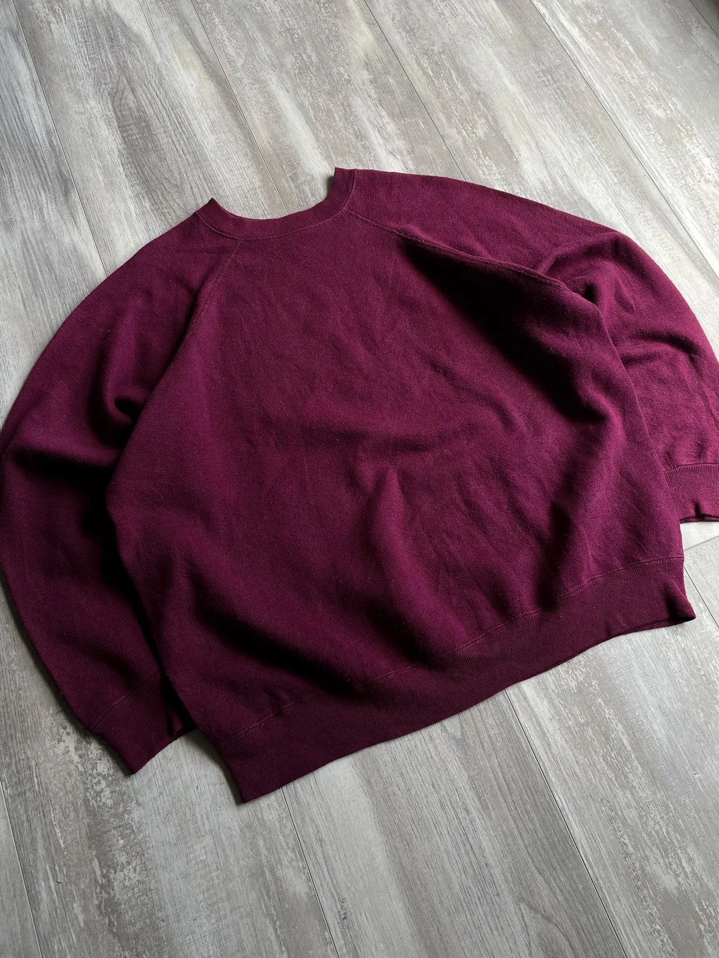 1990's Tultex Burgundy Sweatshirt - XL sullivansvintage