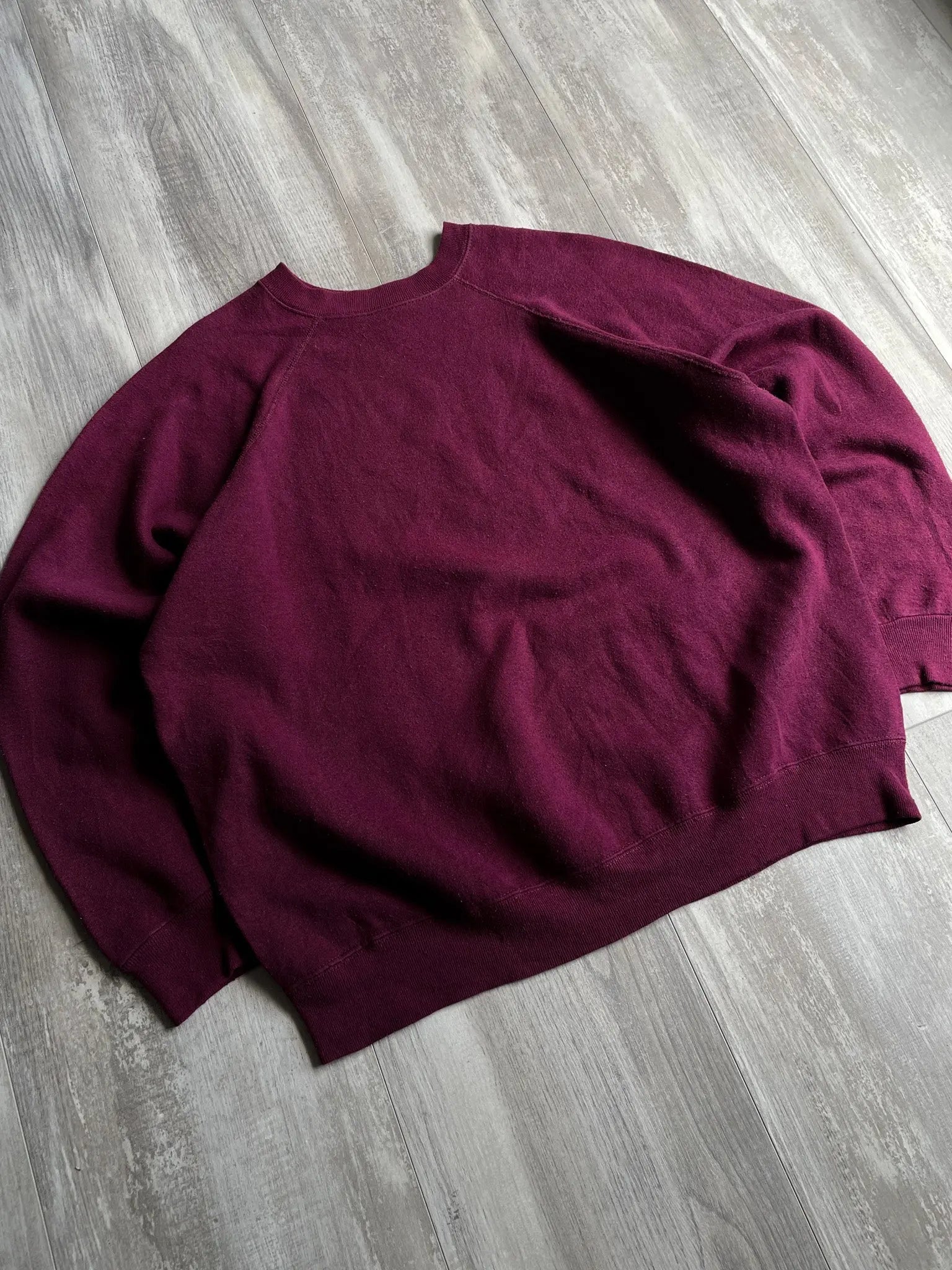 1990's Tultex Burgundy Sweatshirt - XL sullivansvintage