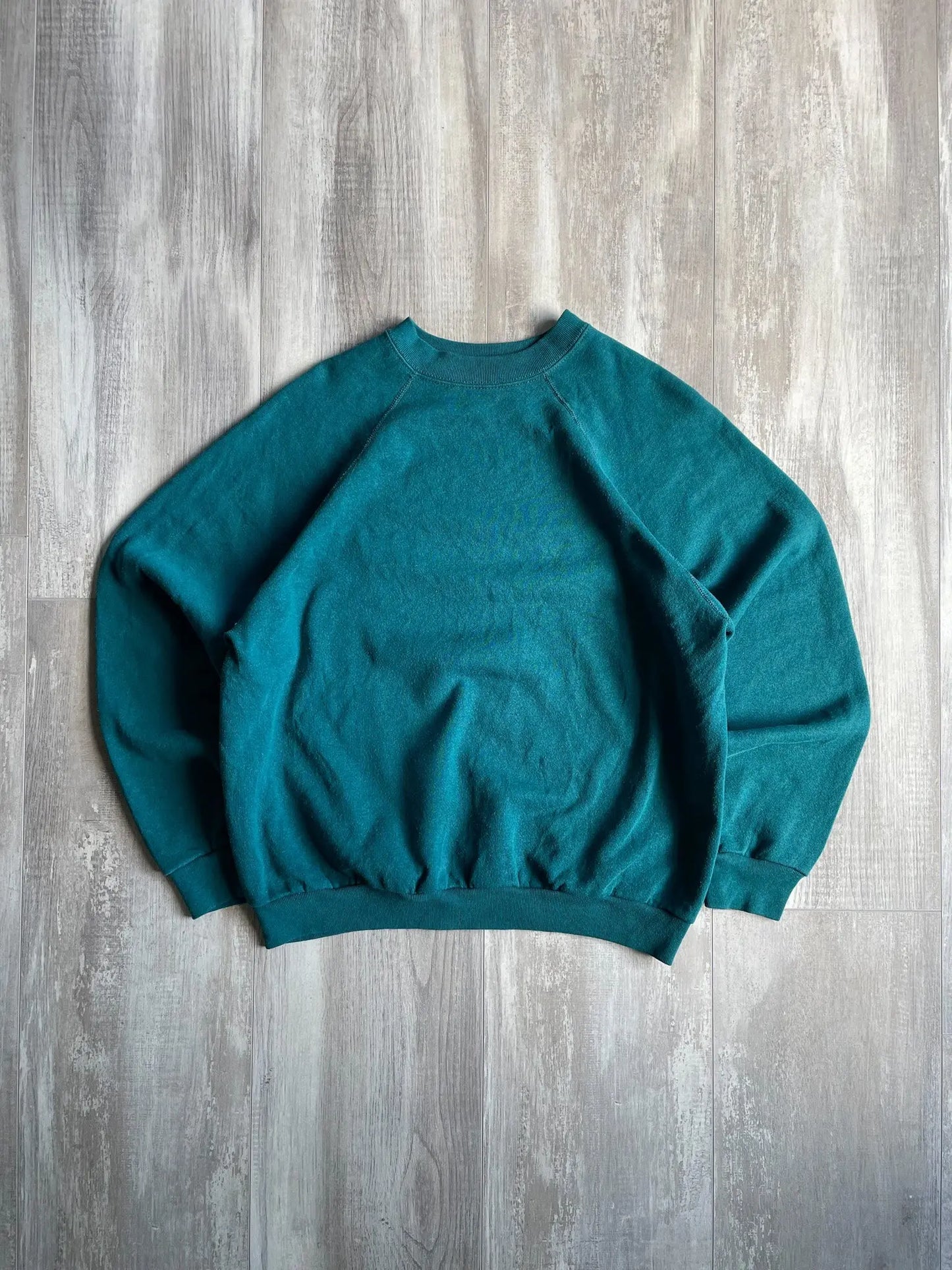 1990's Tultex Green Sweatshirt - L sullivansvintage