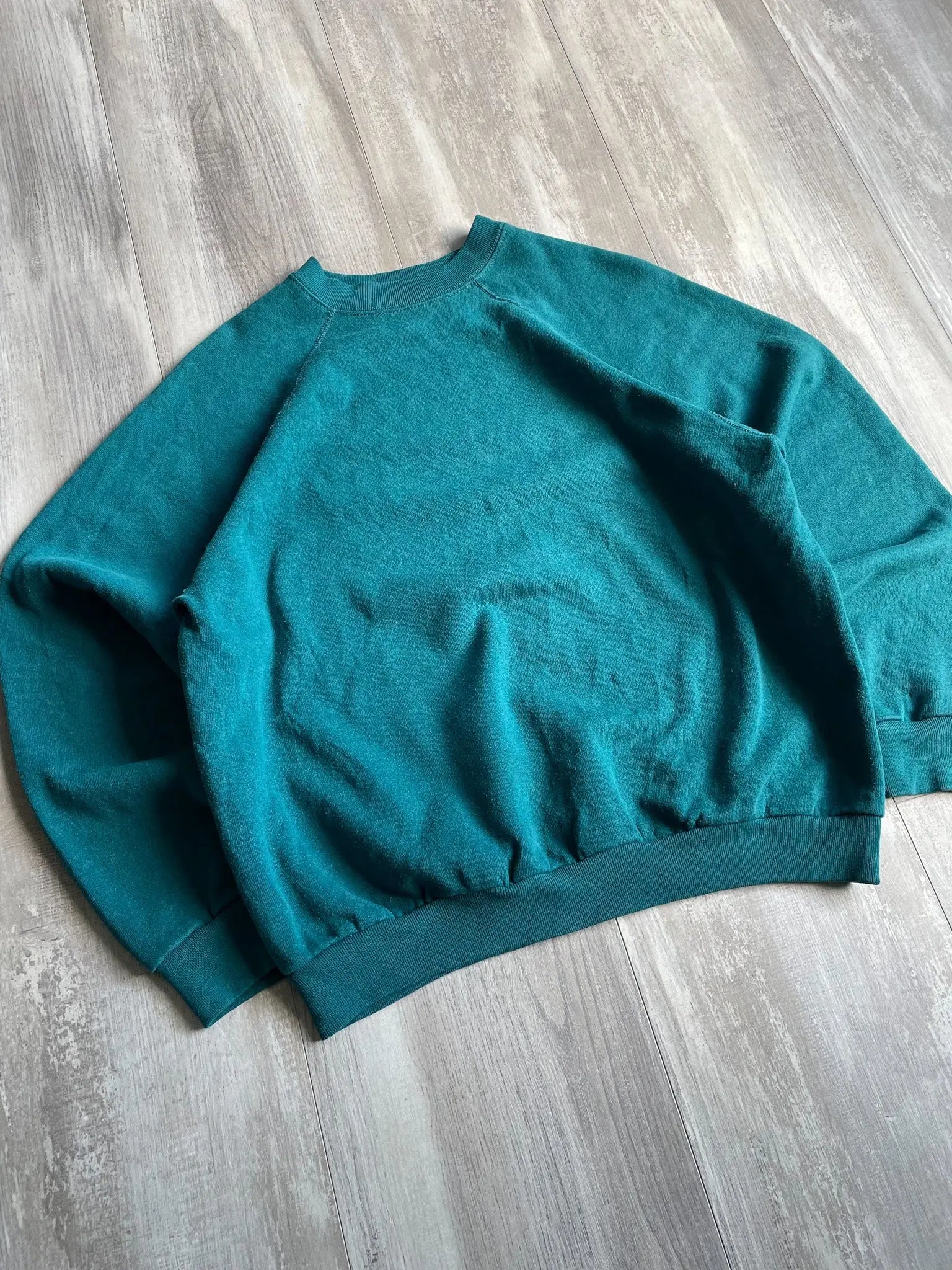 1990's Tultex Green Sweatshirt - L sullivansvintage