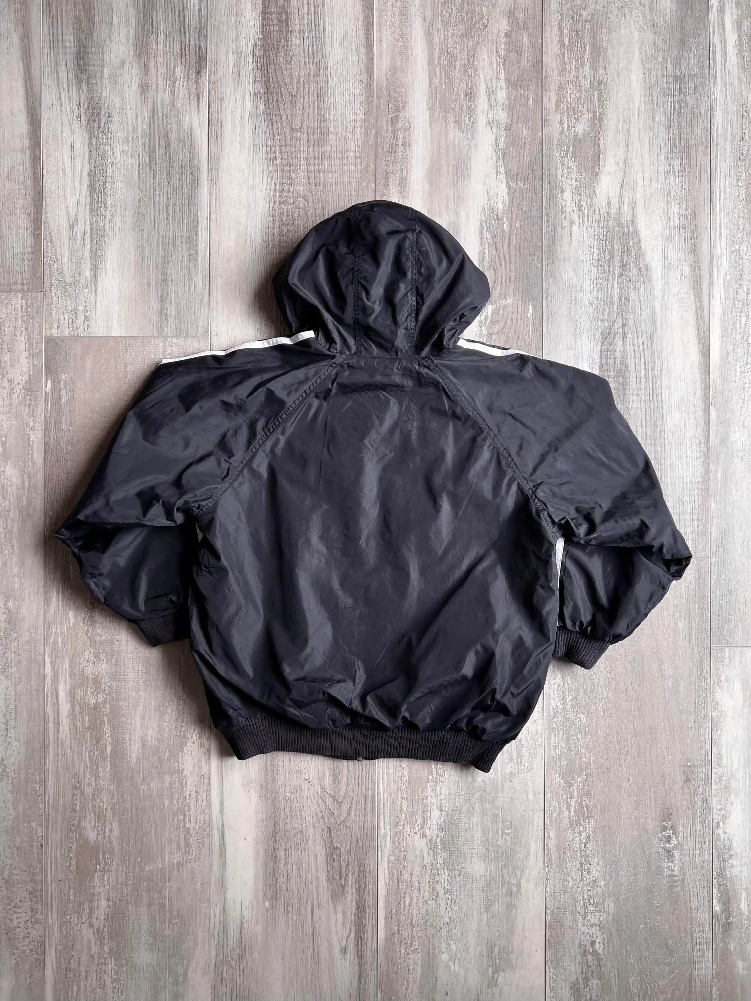 1990s Adidas Three Stripes Reversible Jacket - XS sullivansvintage