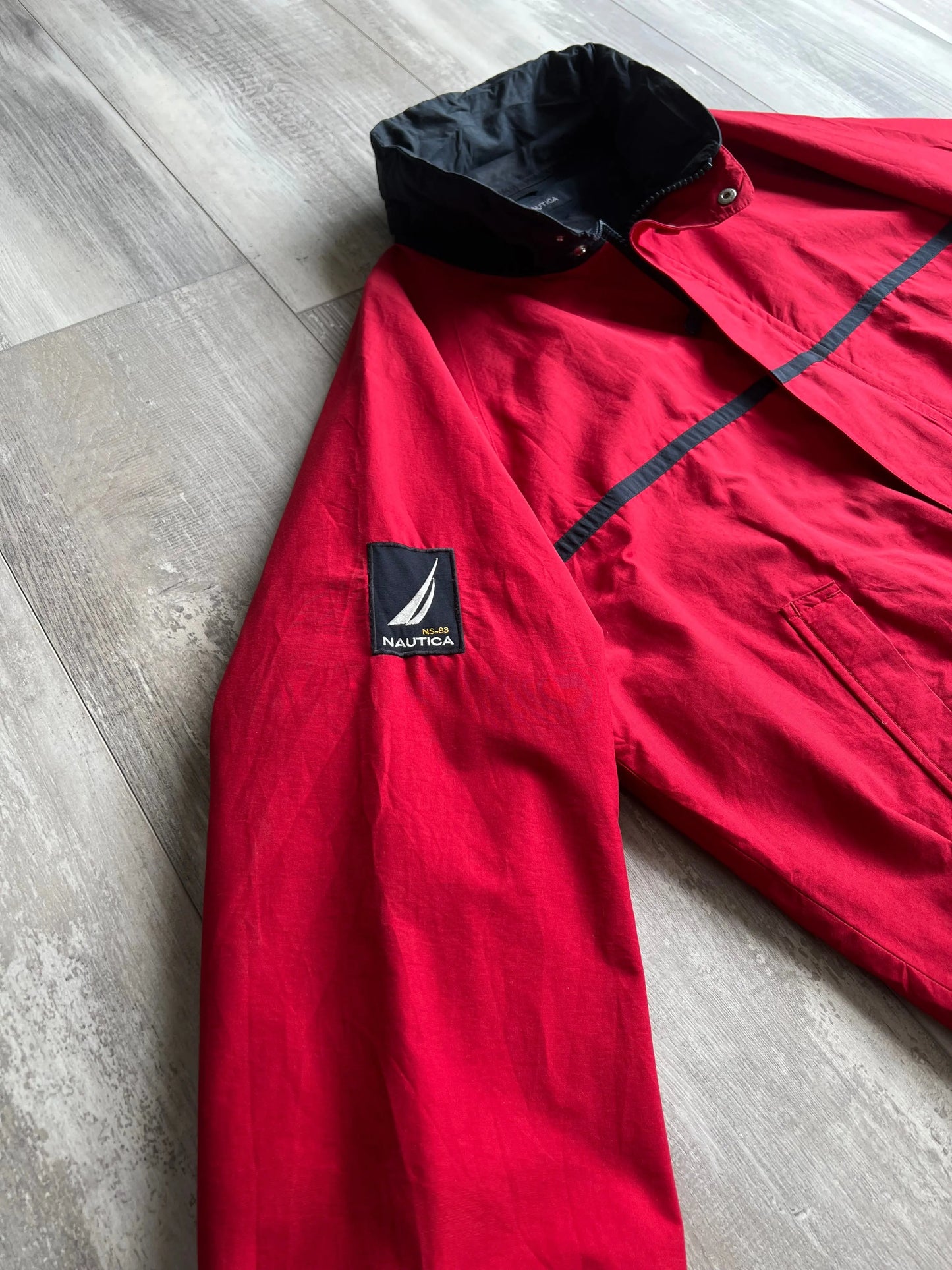 1990s Nautica NS-86 Hooded Jacket - L sullivansvintage
