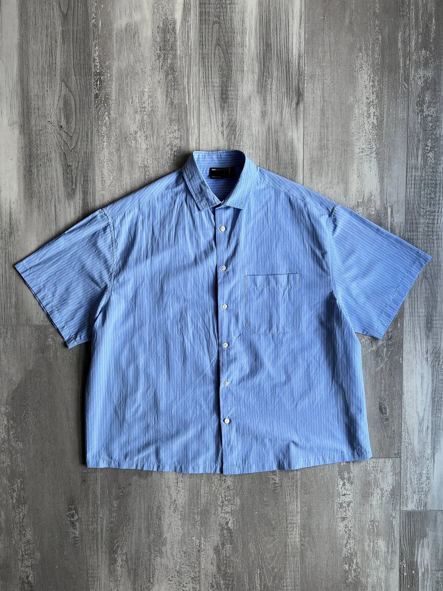ASOS Striped Button Down Shirt - M sullivansvintage
