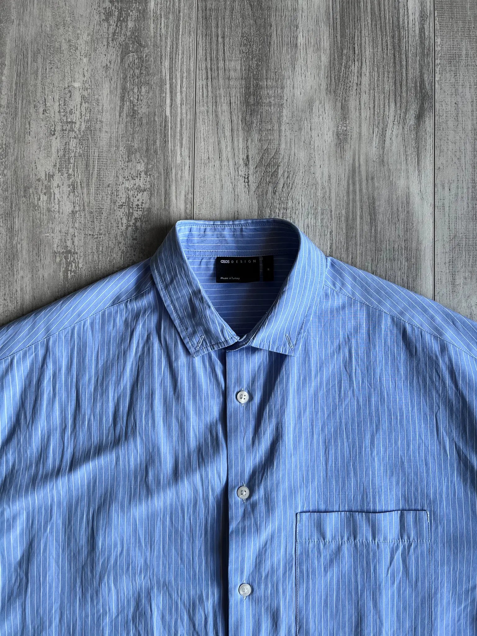ASOS Striped Button Down Shirt - M sullivansvintage