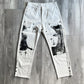 Aelfric Eden White Graphic Pants sullivansvintage