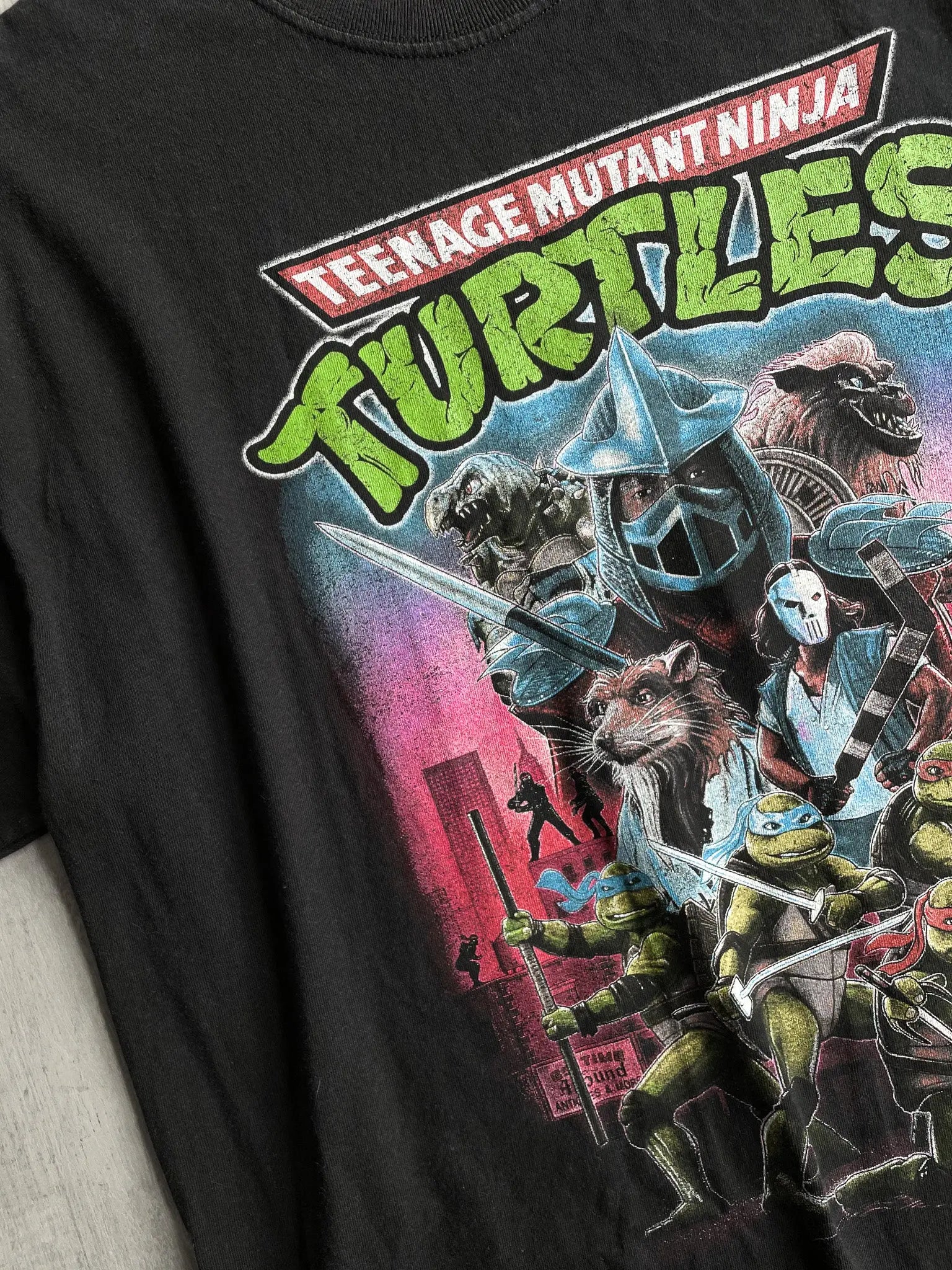 American Thrift X Teenage Mutant Ninja Turtles Poster V1 Vintage T