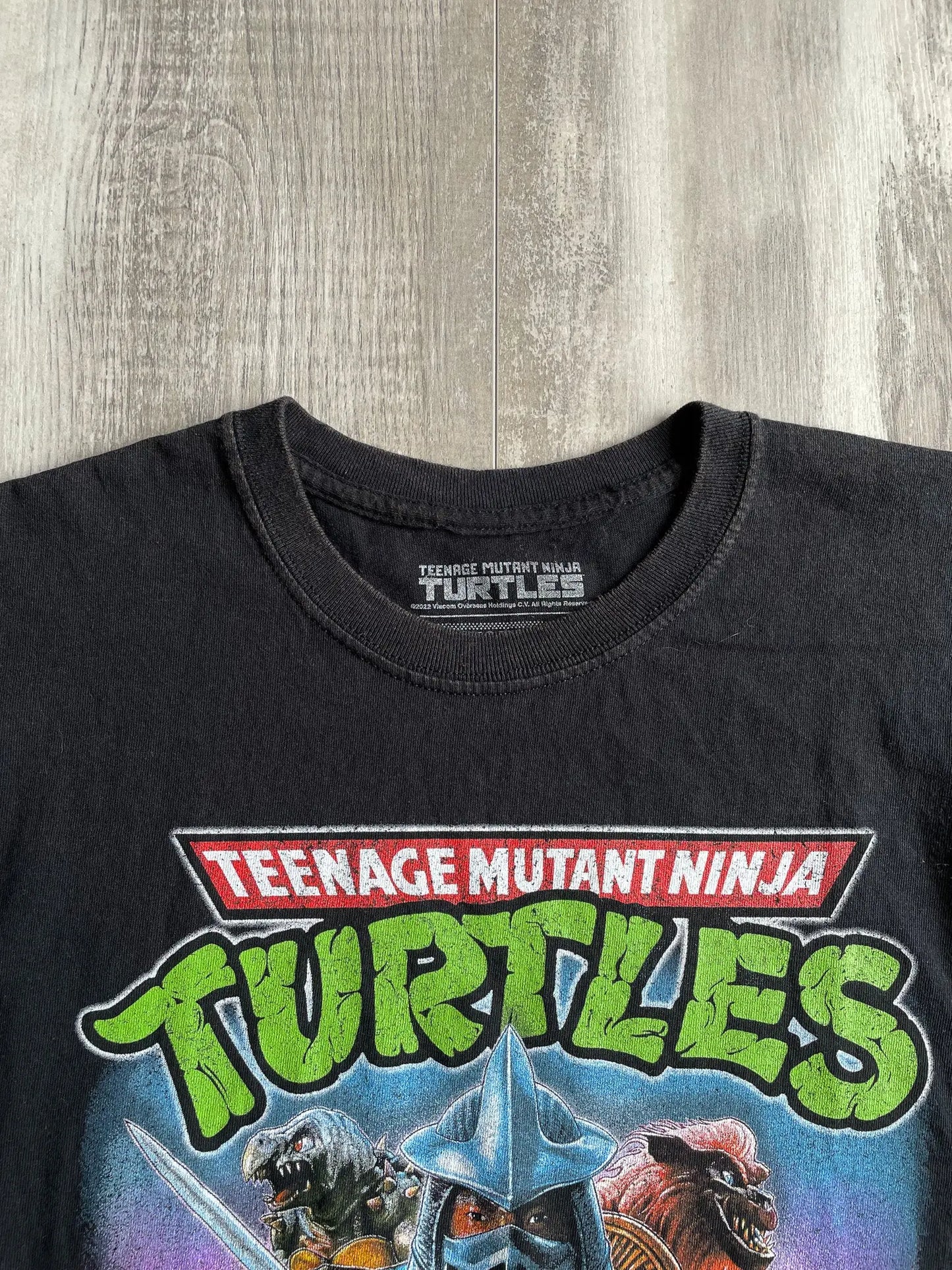American Thrift x Teenage Mutant Ninja Turtles Raphael Vintage T-Shirt Black - Size M