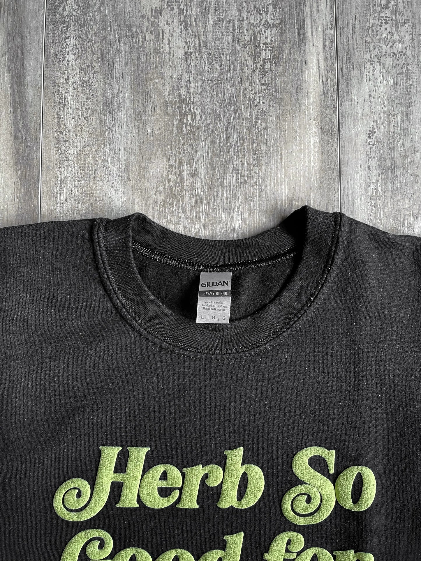 Bob Marley "Herb So Good" Crewneck Sweater - L sullivansvintage
