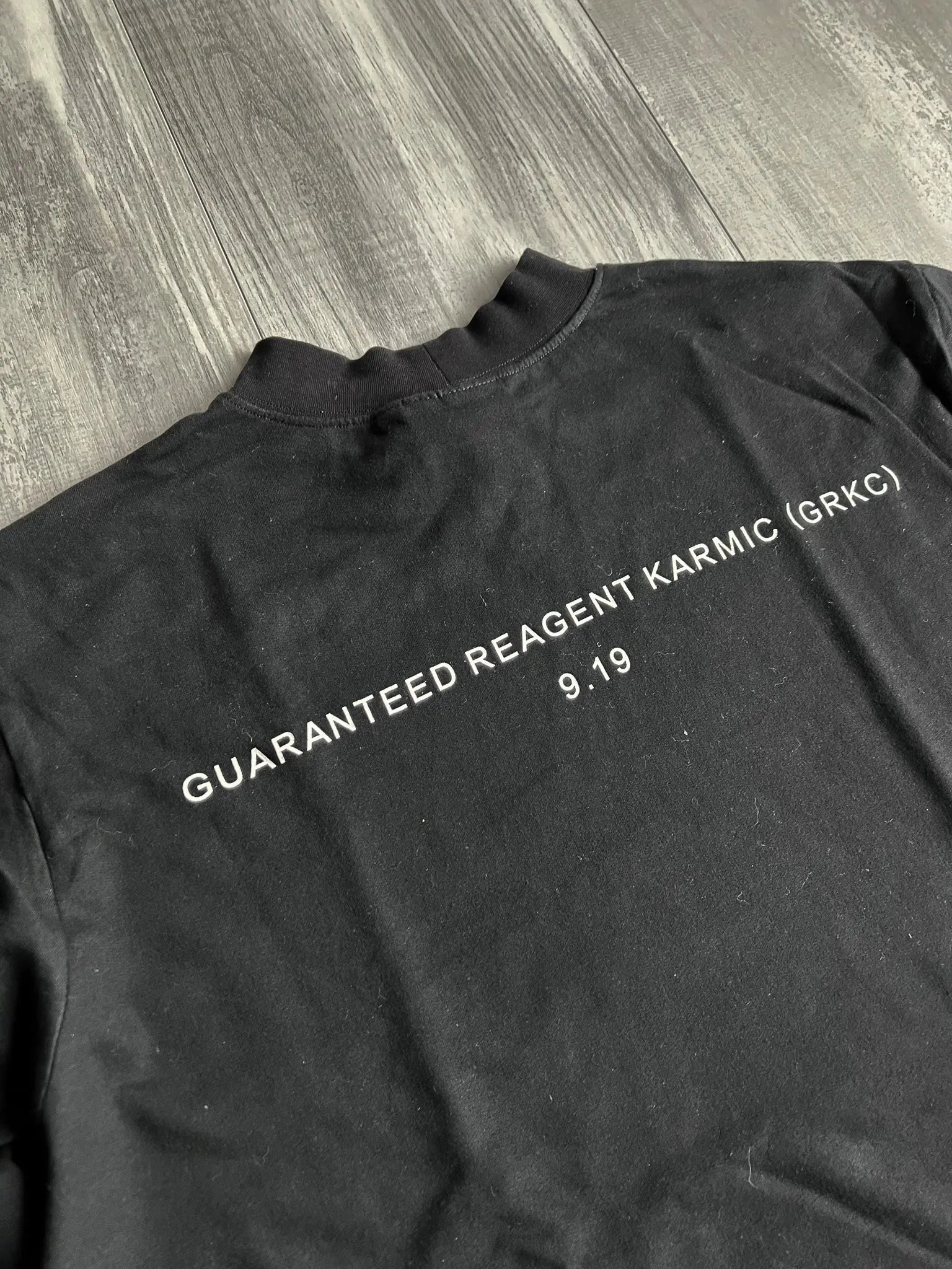 GRKC Black Mock Neck Long-Sleeve - L sullivansvintage