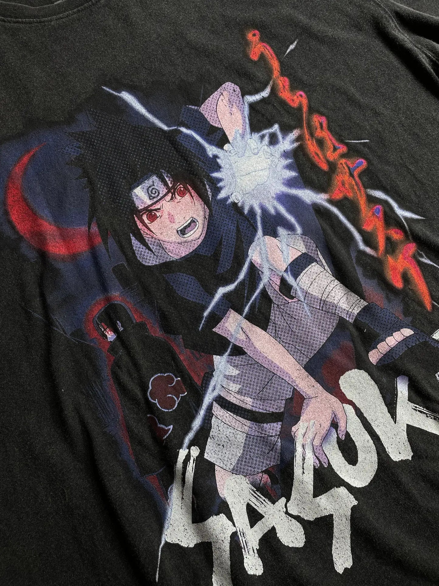 Goat Crew X Naruto Sasuke T-Shirt - L sullivansvintage