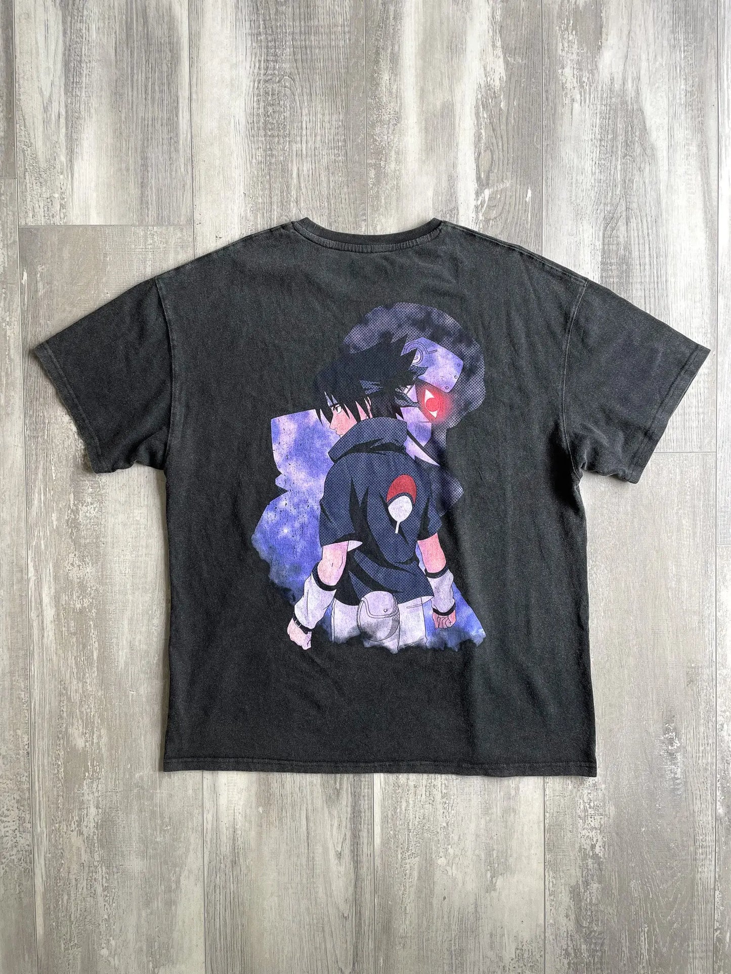 Goat Crew X Naruto Sasuke T-Shirt - L sullivansvintage