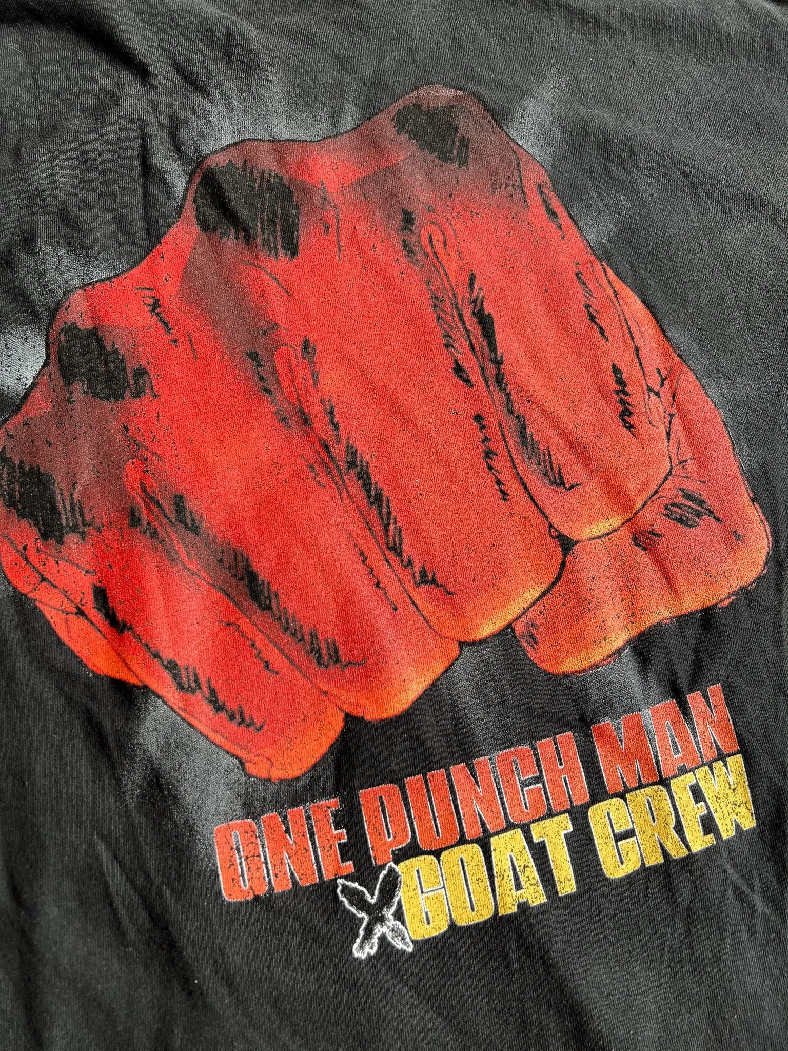 Goat Crew X One Punch Man Vintage T-Shirt - M sullivansvintage