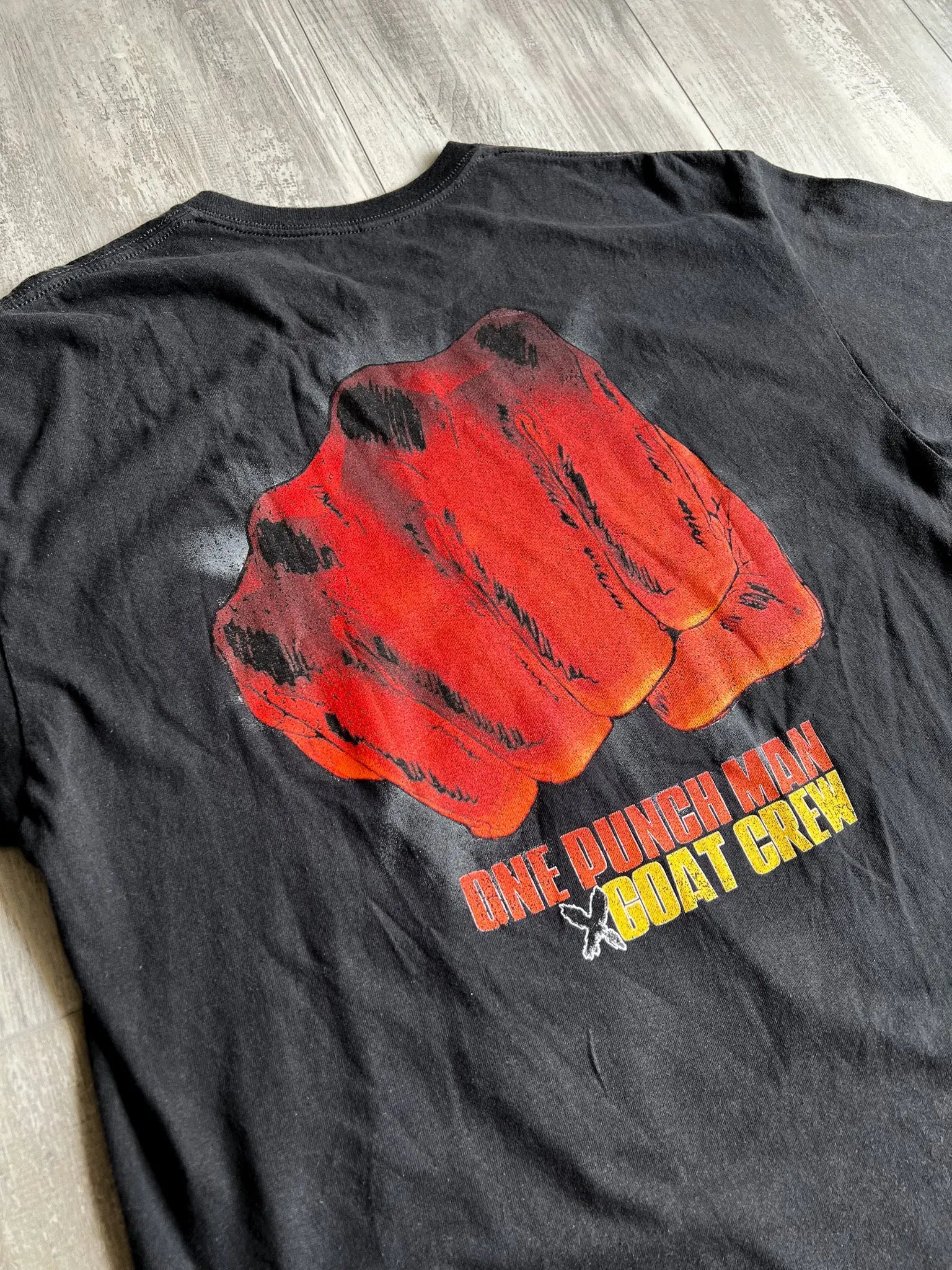 Goat Crew X One Punch Man Vintage T-Shirt - M sullivansvintage