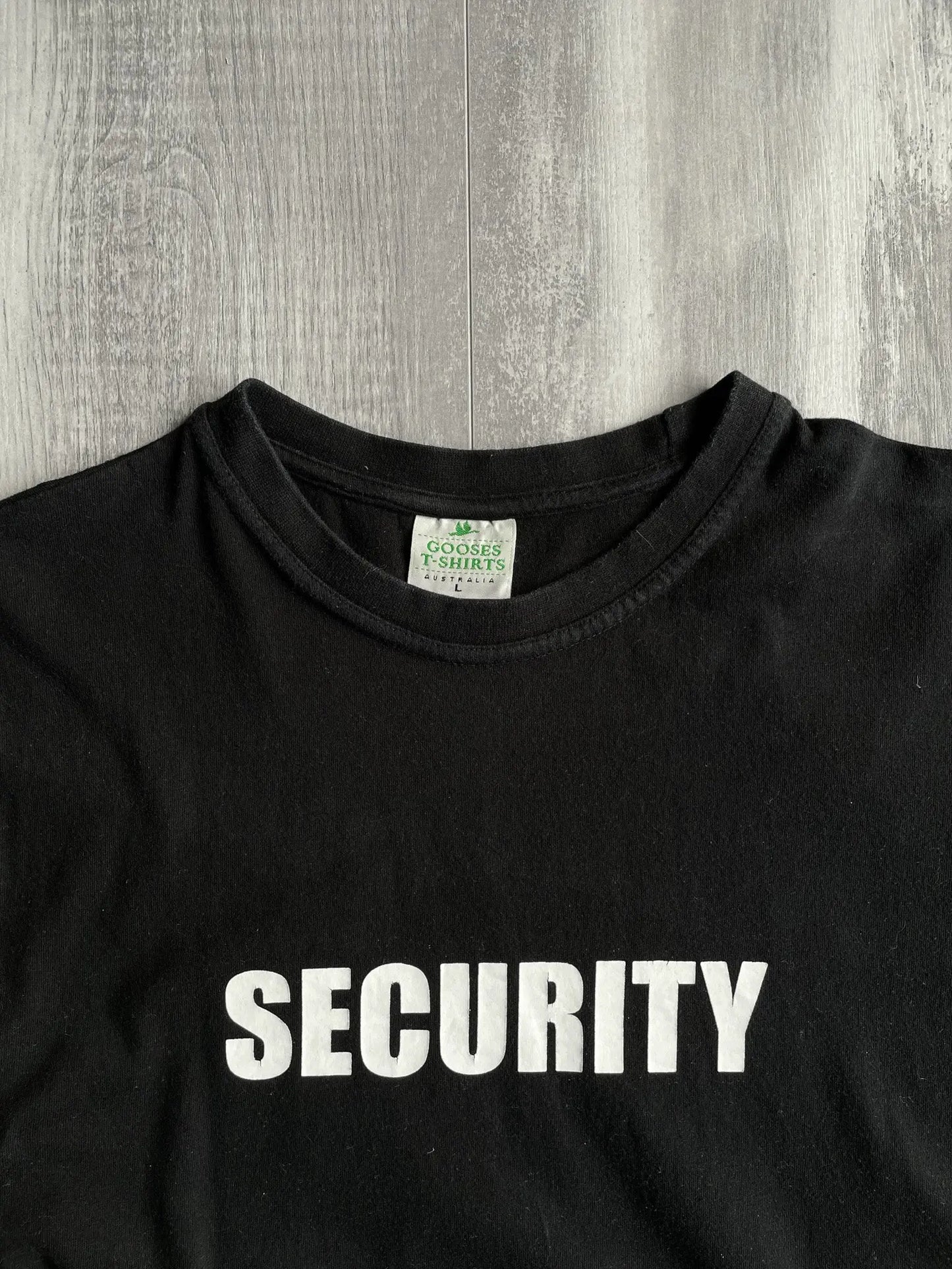 Gooses "Security" T-Shirt - L sullivansvintage
