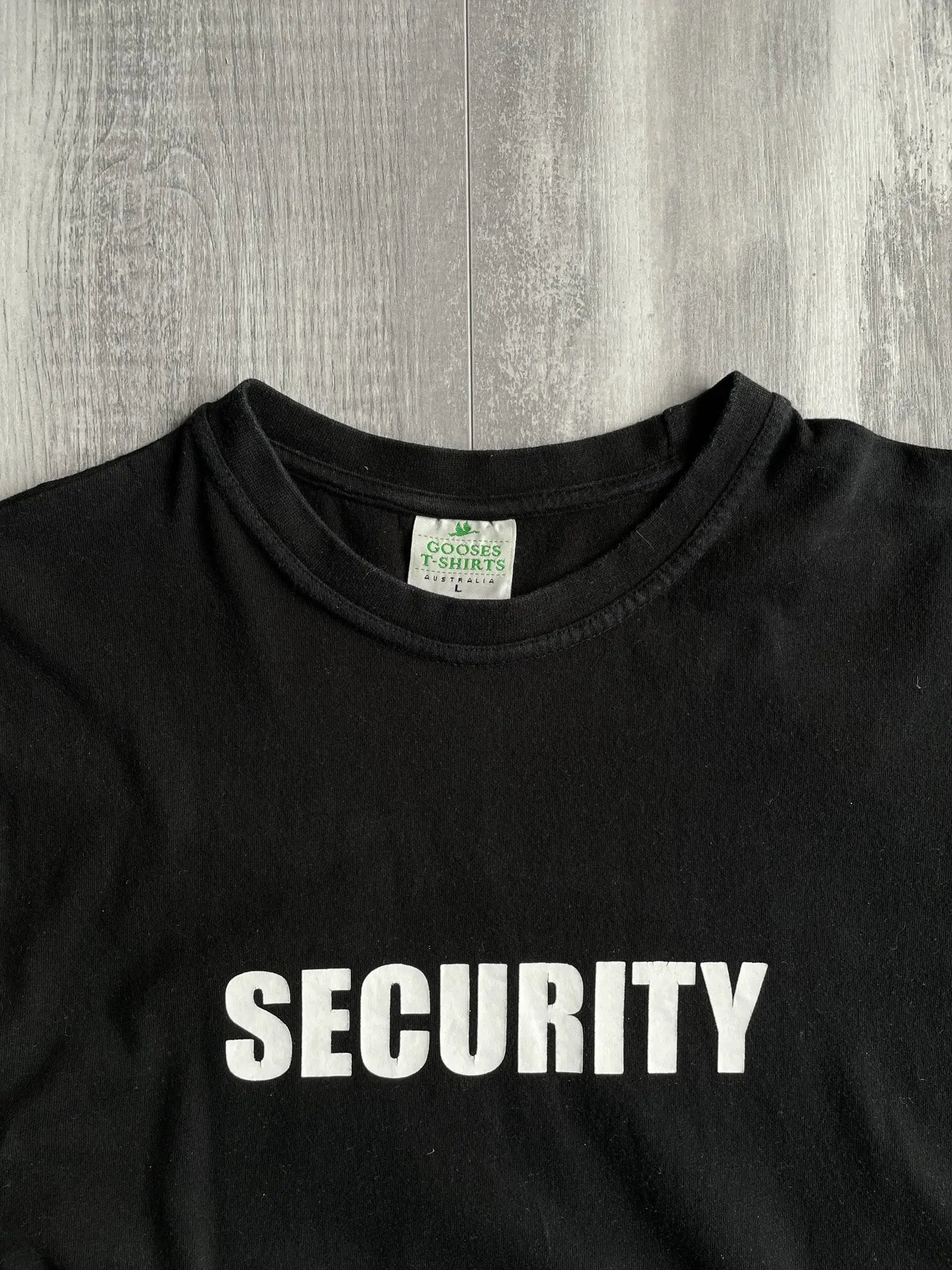 Gooses "Security" T-Shirt - L sullivansvintage