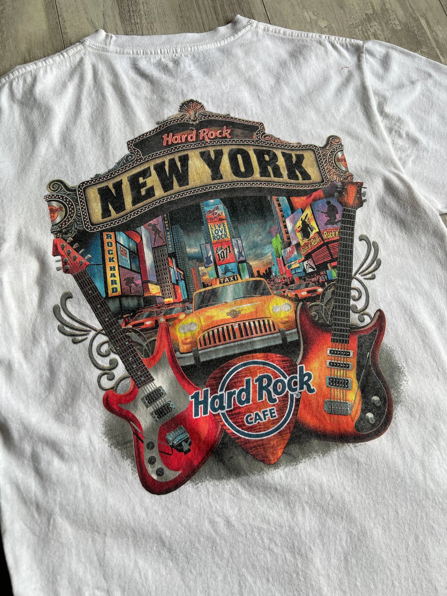 Hard Rock Cafe "New York" Tee - M sullivansvintage