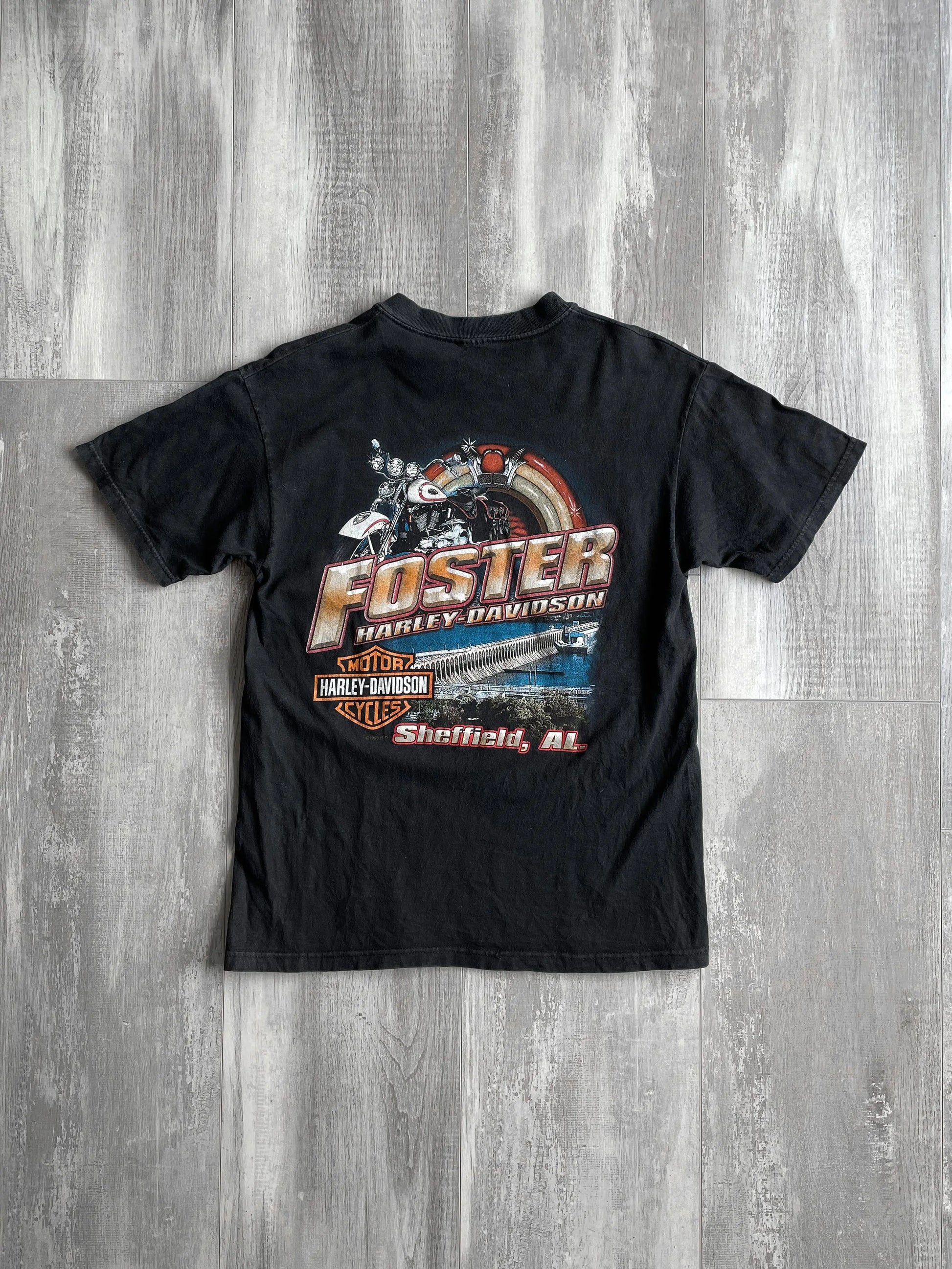 Harley Davidson Foster Tee - M sullivansvintage